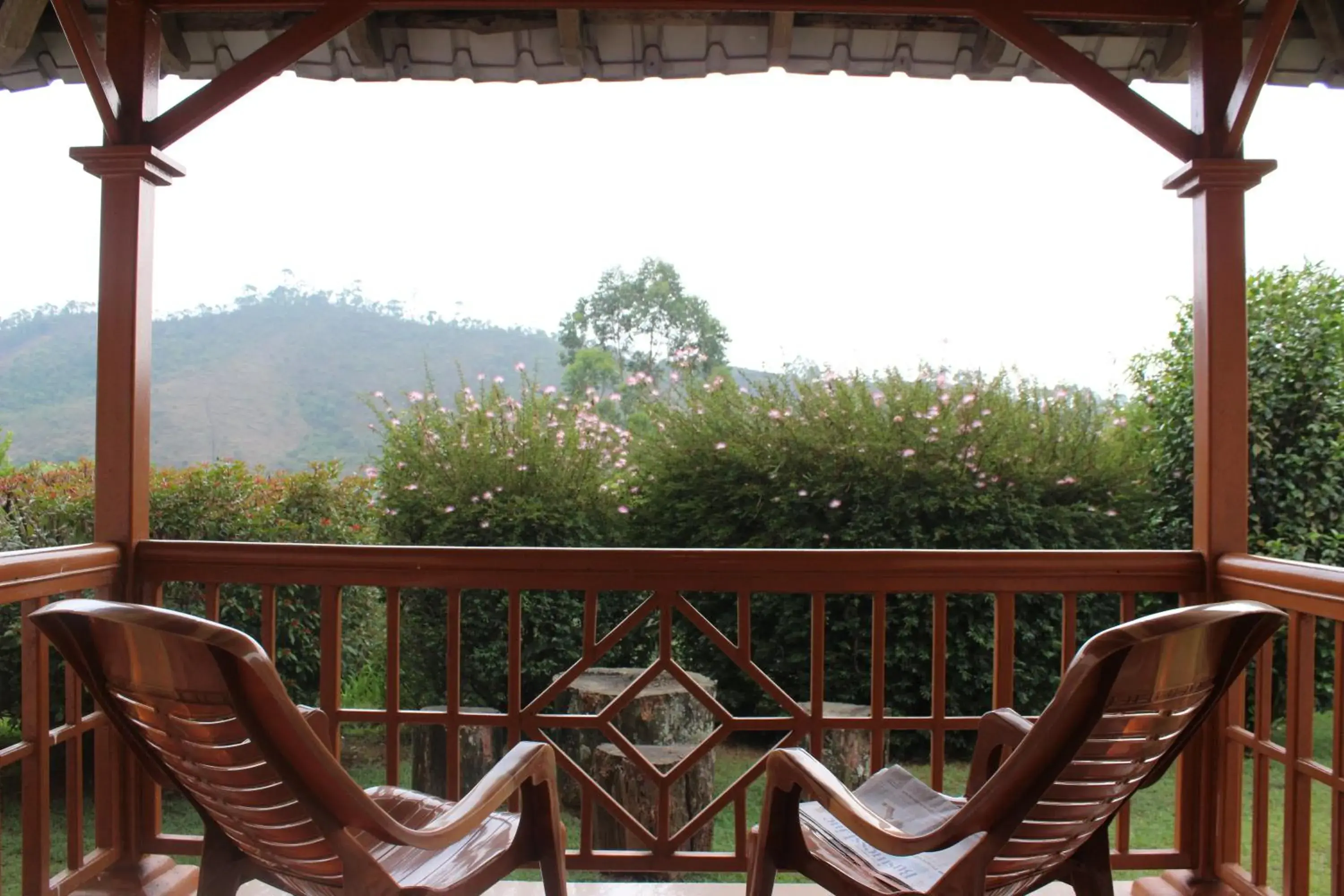 View (from property/room), Balcony/Terrace in Ktdc Tea County Resort