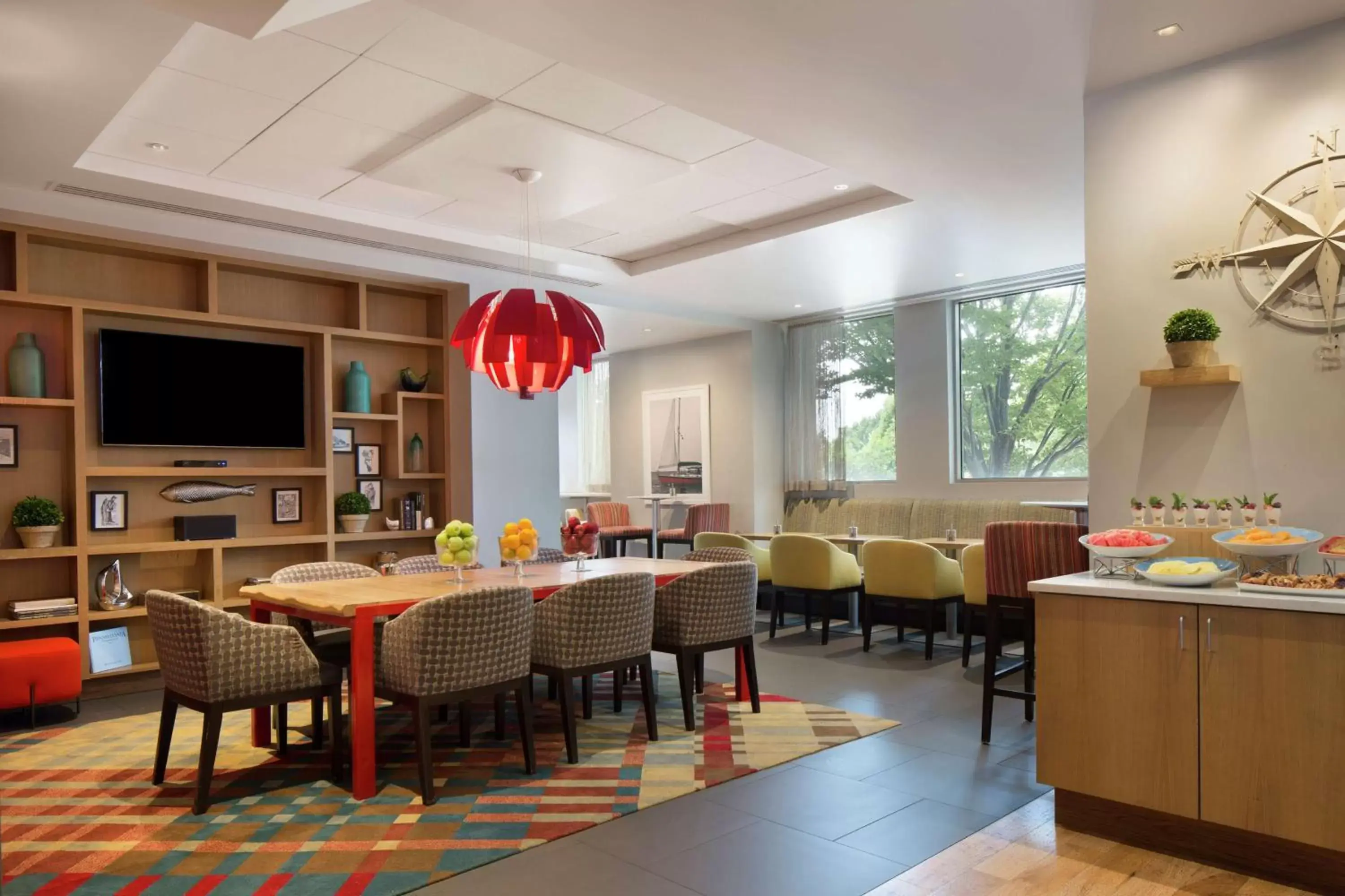 Living room, Restaurant/Places to Eat in Hilton Philadelphia at Penn's Landing