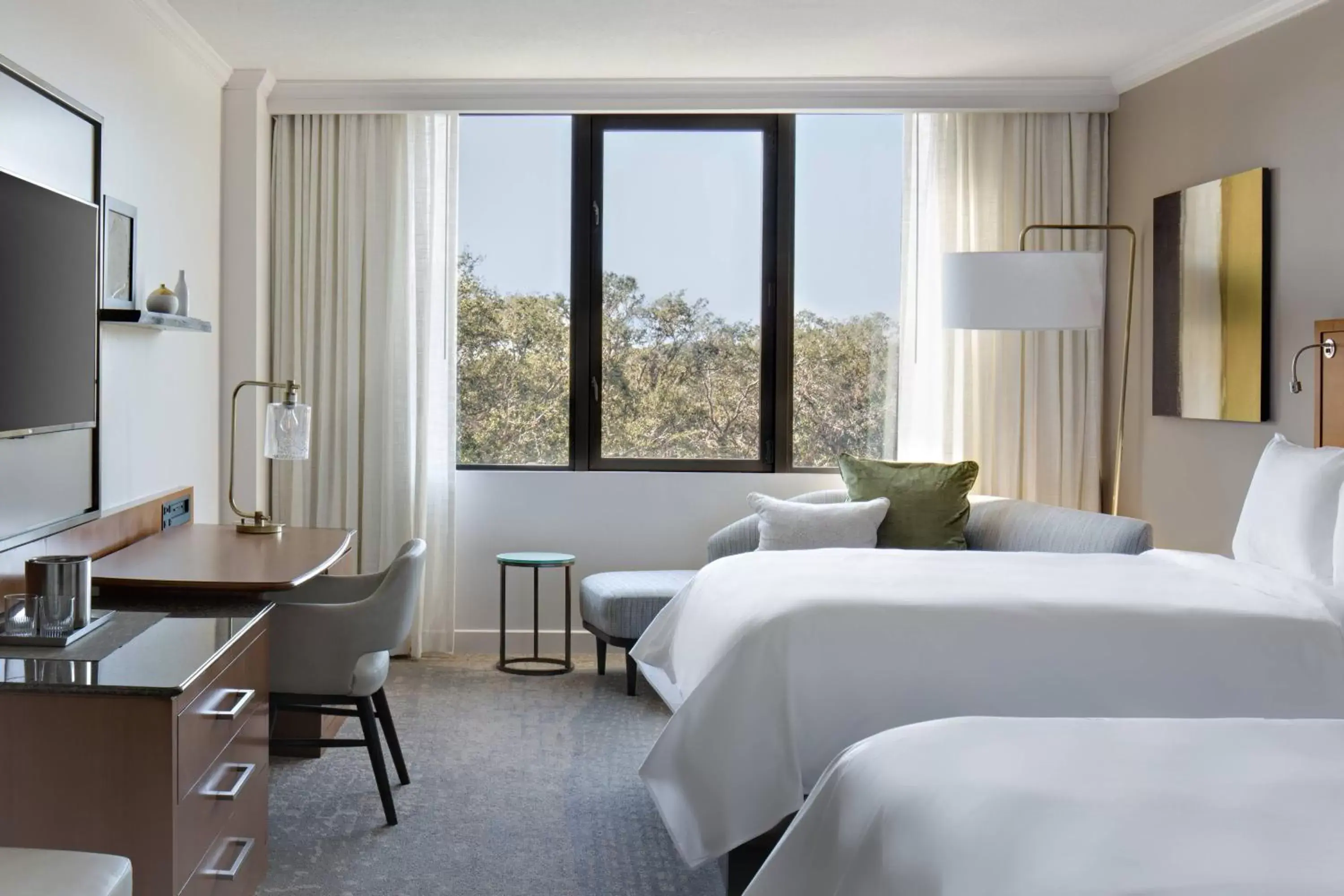 Guest room, 2 Double, Resort view, Main Tower in Sawgrass Marriott Golf Resort & Spa Guest room, 2 Double, Resort view, Main Tower in Sawgrass Marriott Golf Resort & Spa