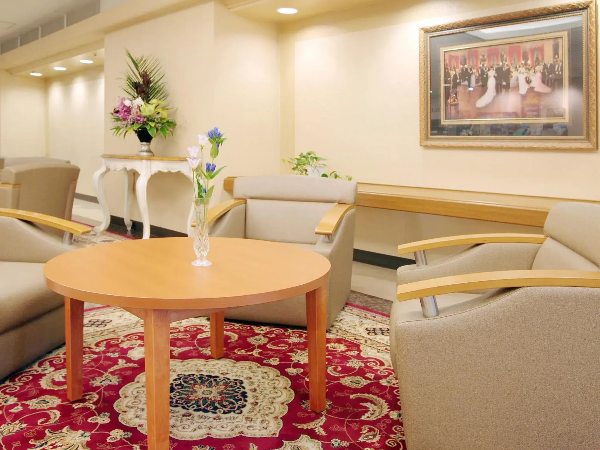 Lobby or reception in Hotel Pearl City Morioka Lobby or reception in Hotel Pearl City Morioka