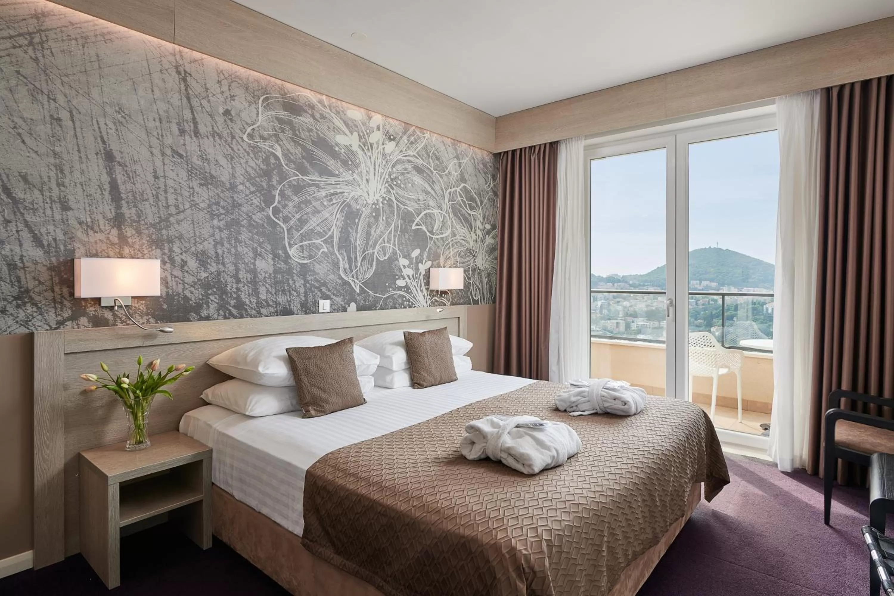 Bedroom, Bed in Hotel Adria