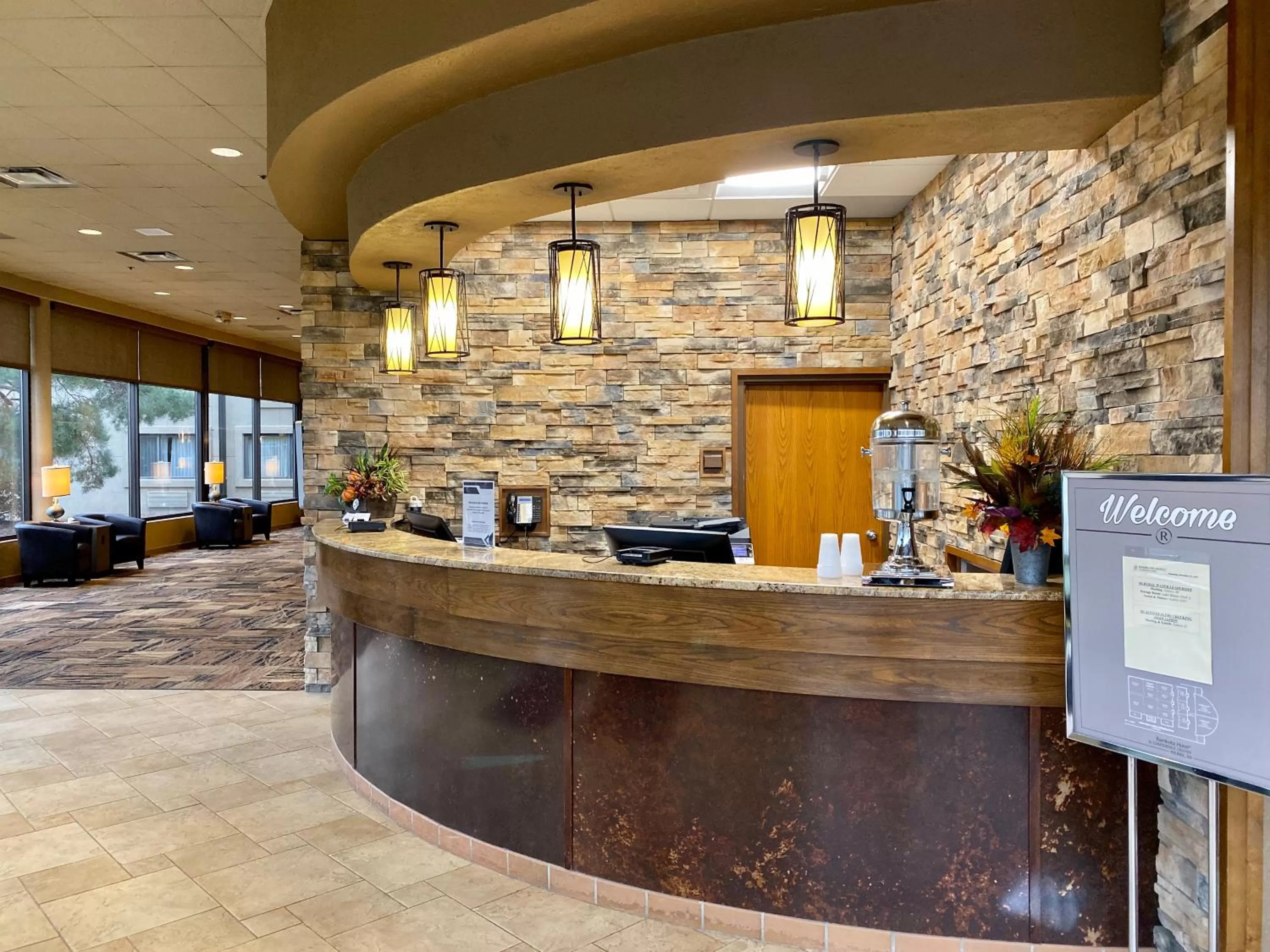 Lobby or reception in Ramkota Hotel Pierre