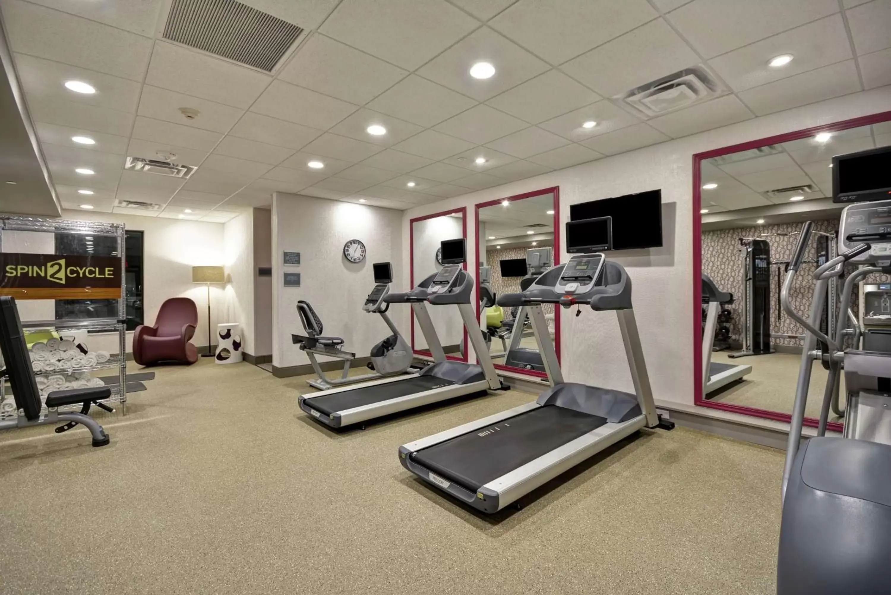 Fitness centre/facilities, Fitness Center/Facilities in Home2 Suites by Hilton KCI Airport