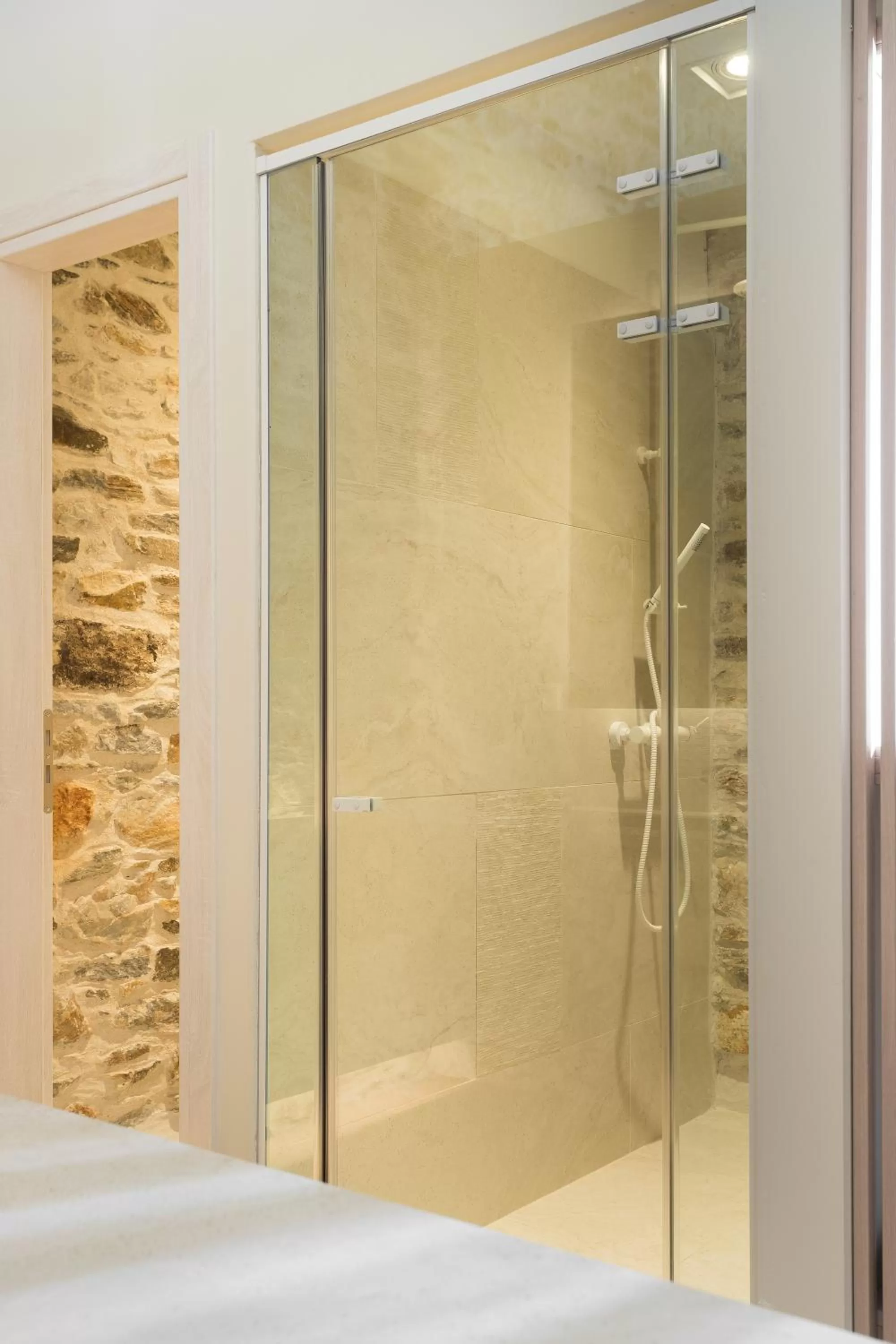 Bathroom in SYROS SOUL LUXURY SUITES