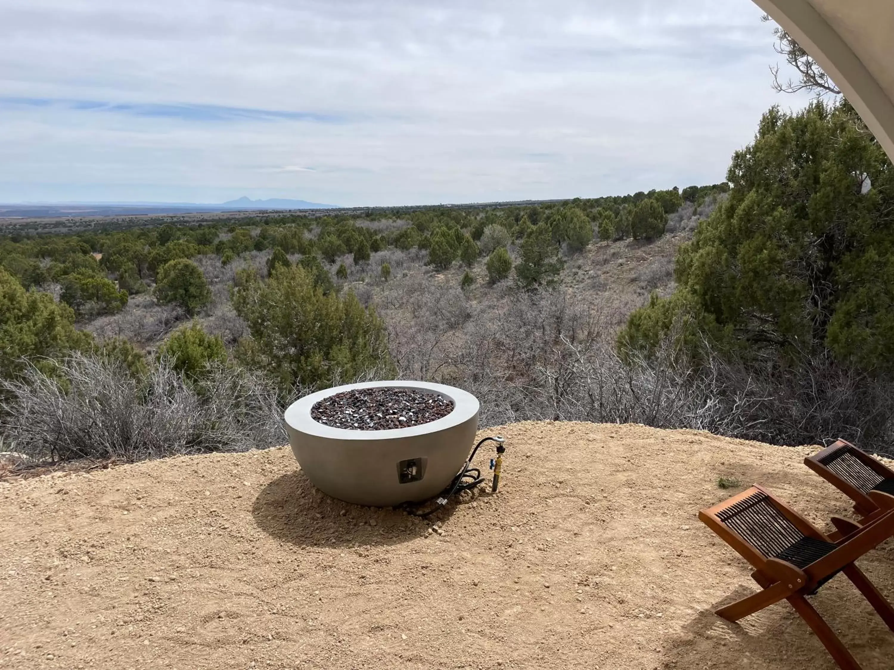 Natural landscape in Canyon Rim Domes - A Luxury Glamping Experience!!