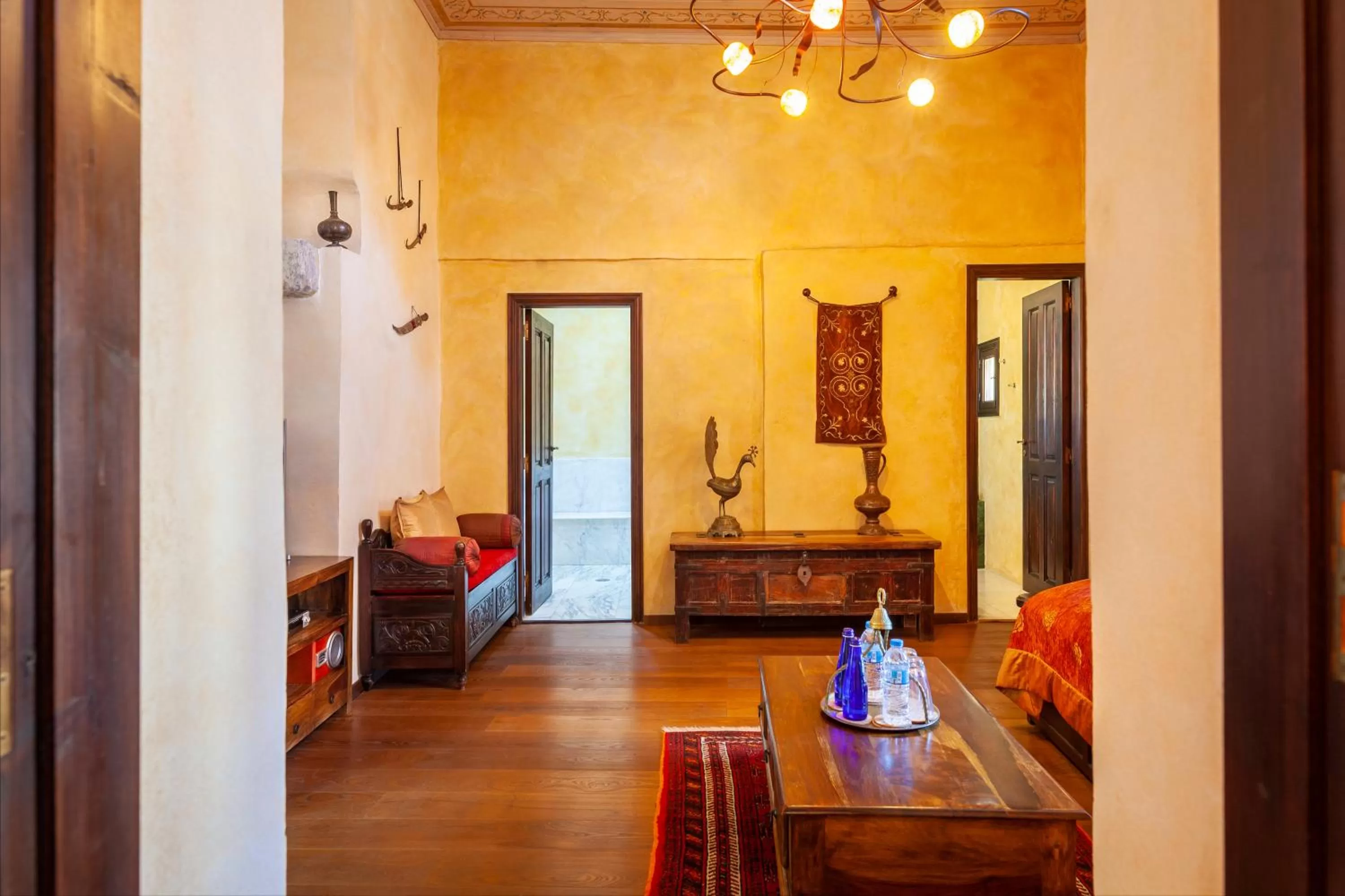 Bed in Spirit Of The Knights Boutique Hotel