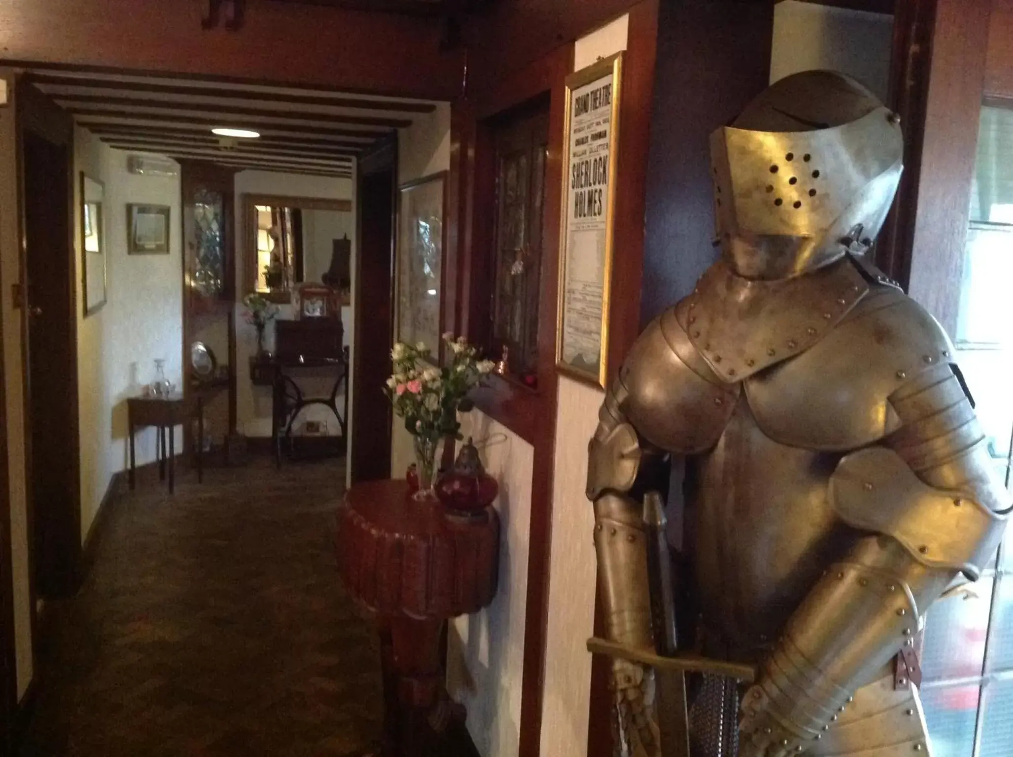 Decorative detail in Barons Court Hotel