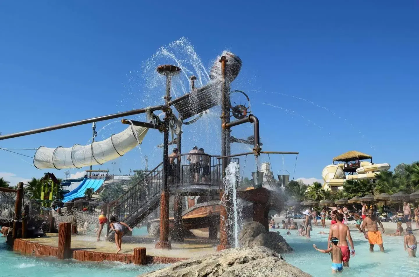Water Park in Villaggio dei Fiori Apart- Hotel 3 Stars - Family Resort