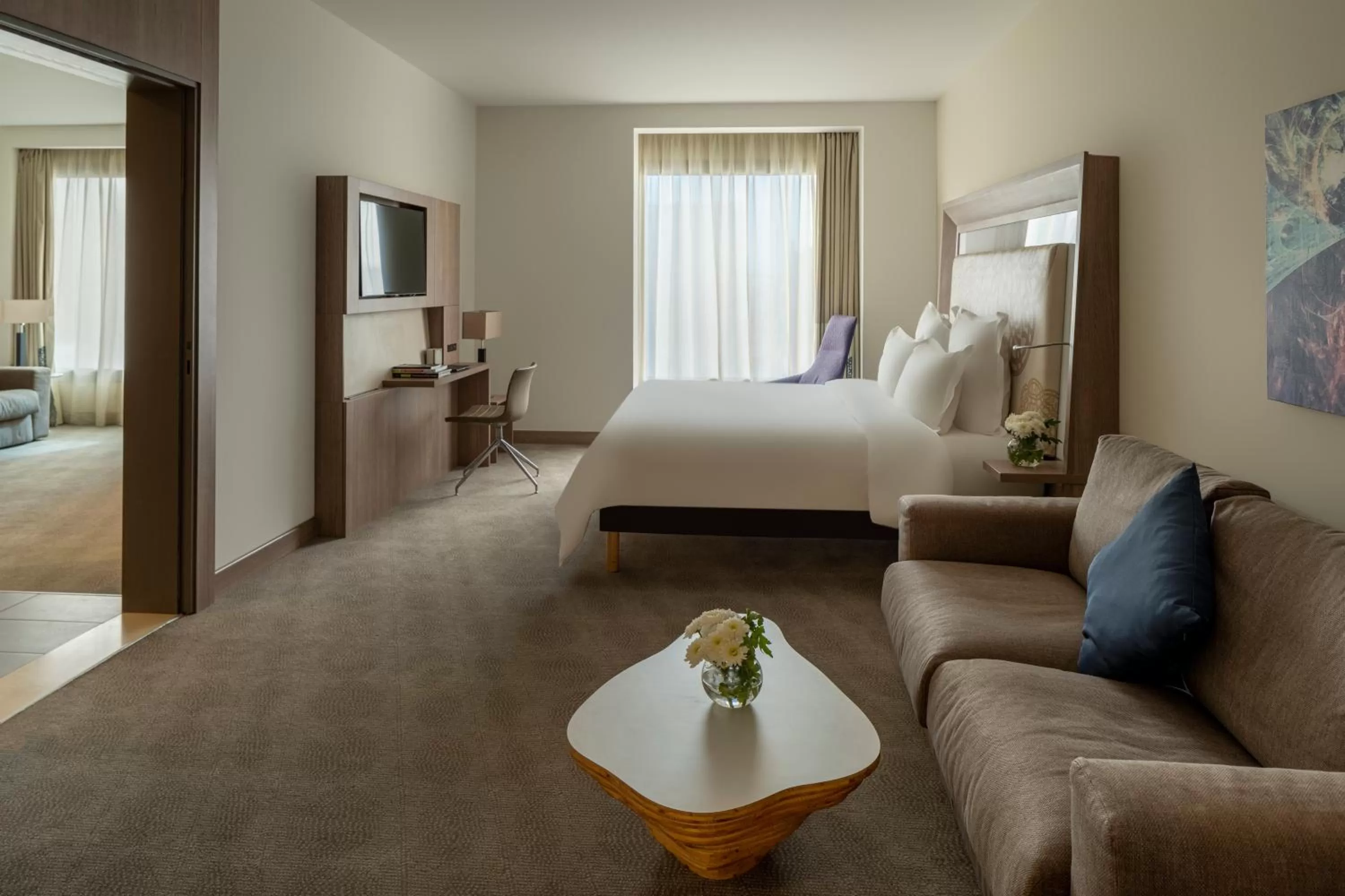 Bed in Novotel Jeddah Tahlia