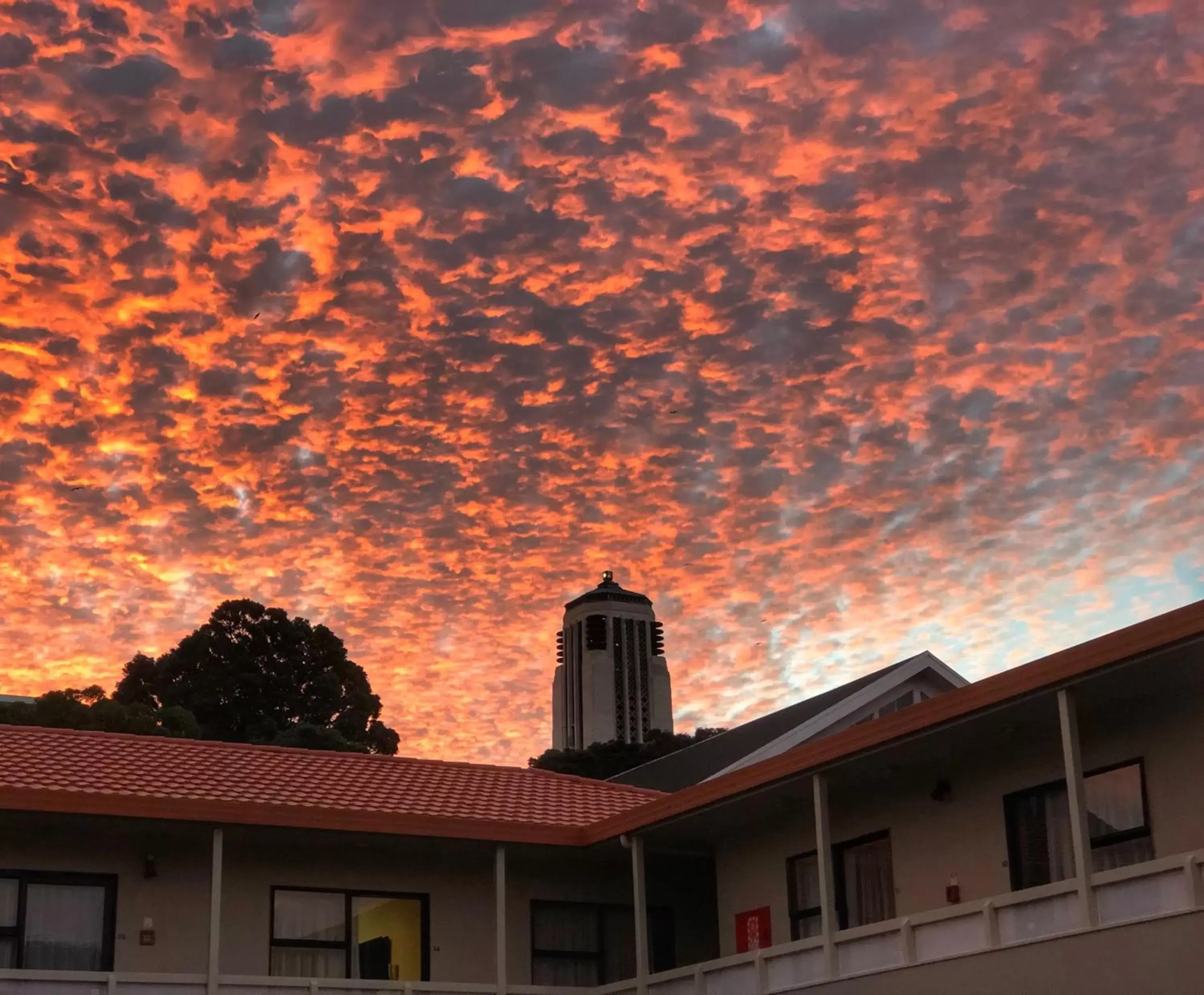 Sunset in Marksman Motor Inn