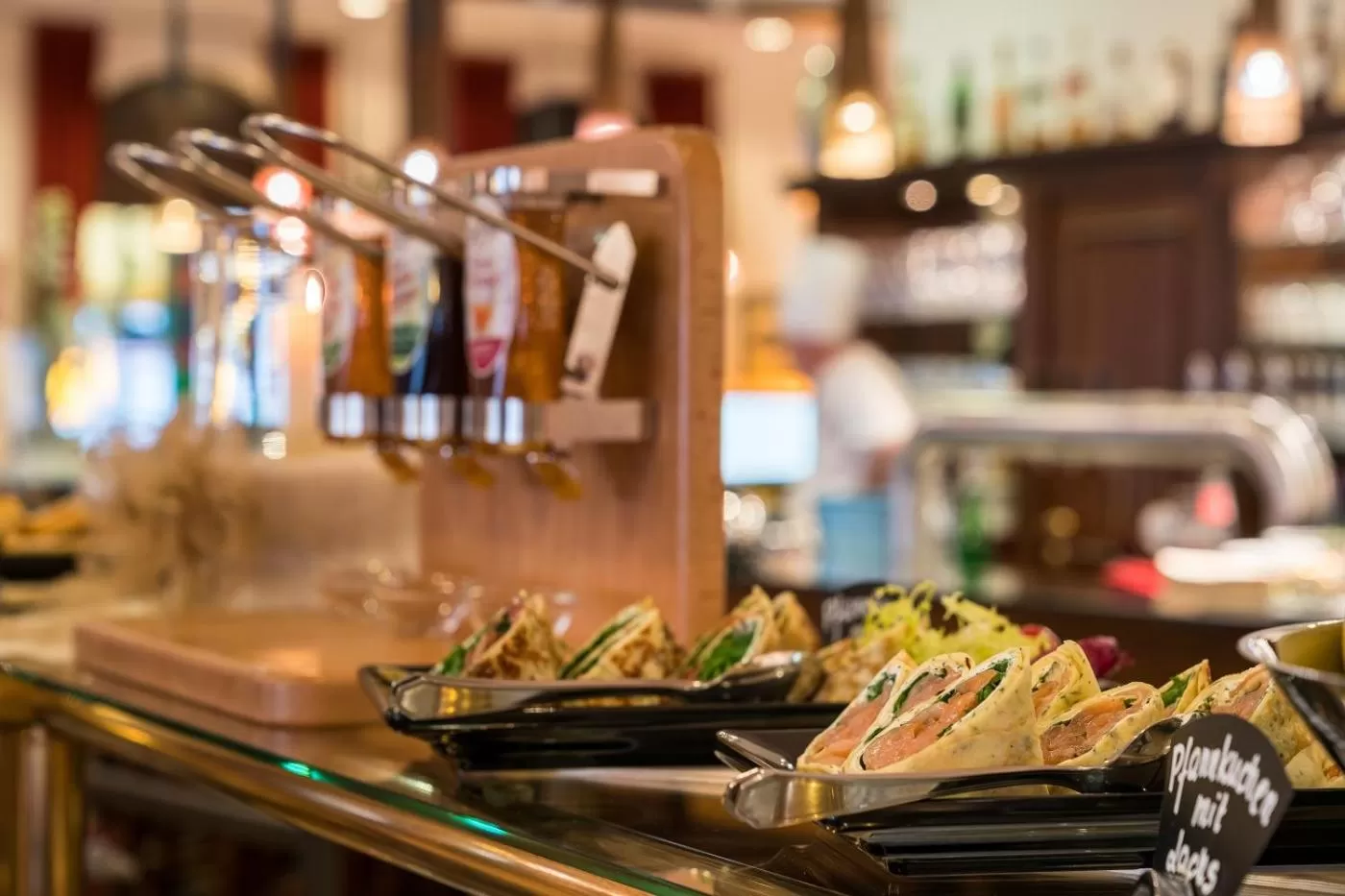 Buffet breakfast in Strandhotel Hohenzollern