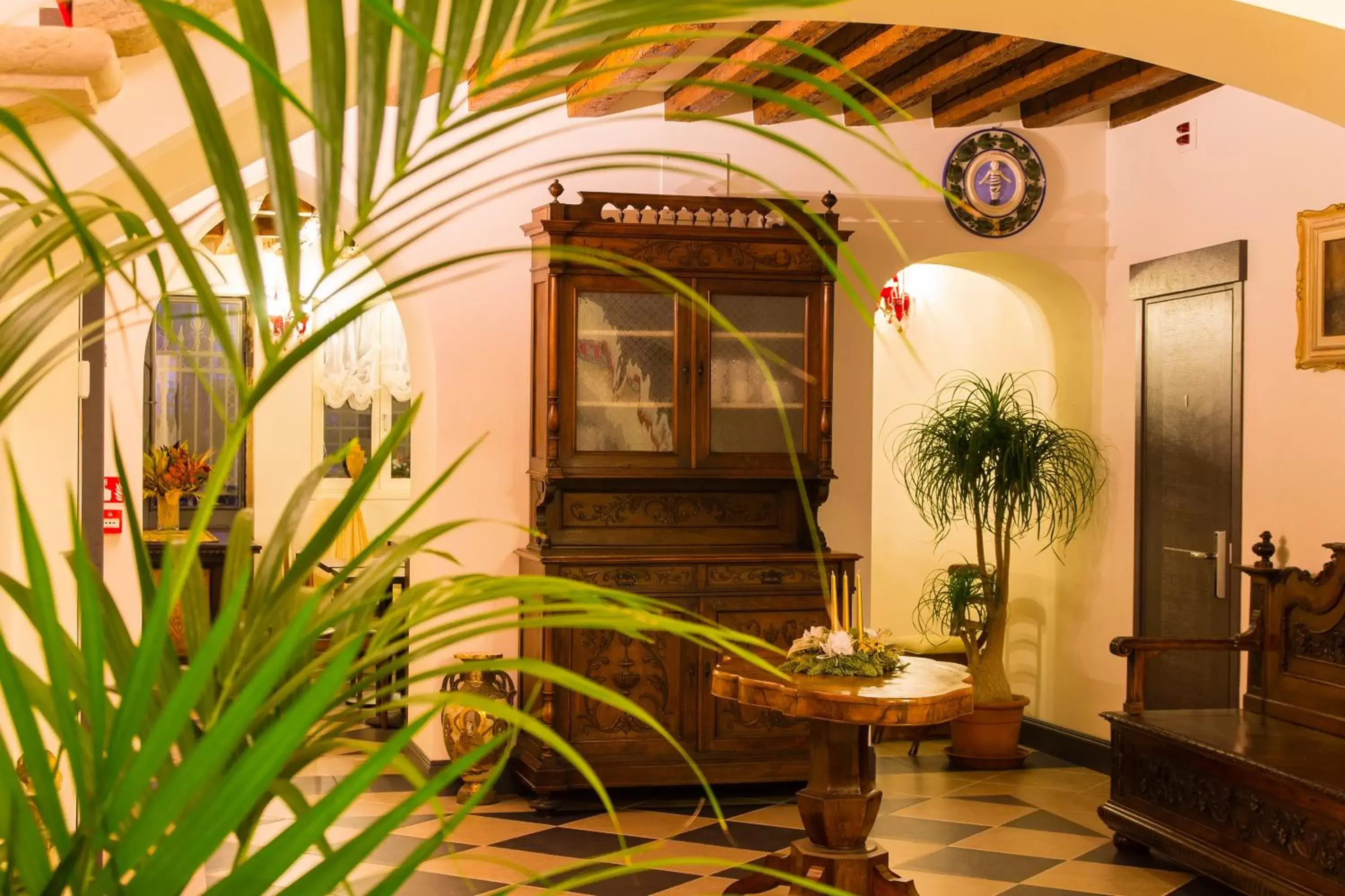 Lobby or reception in Hotel Sant'Antonin