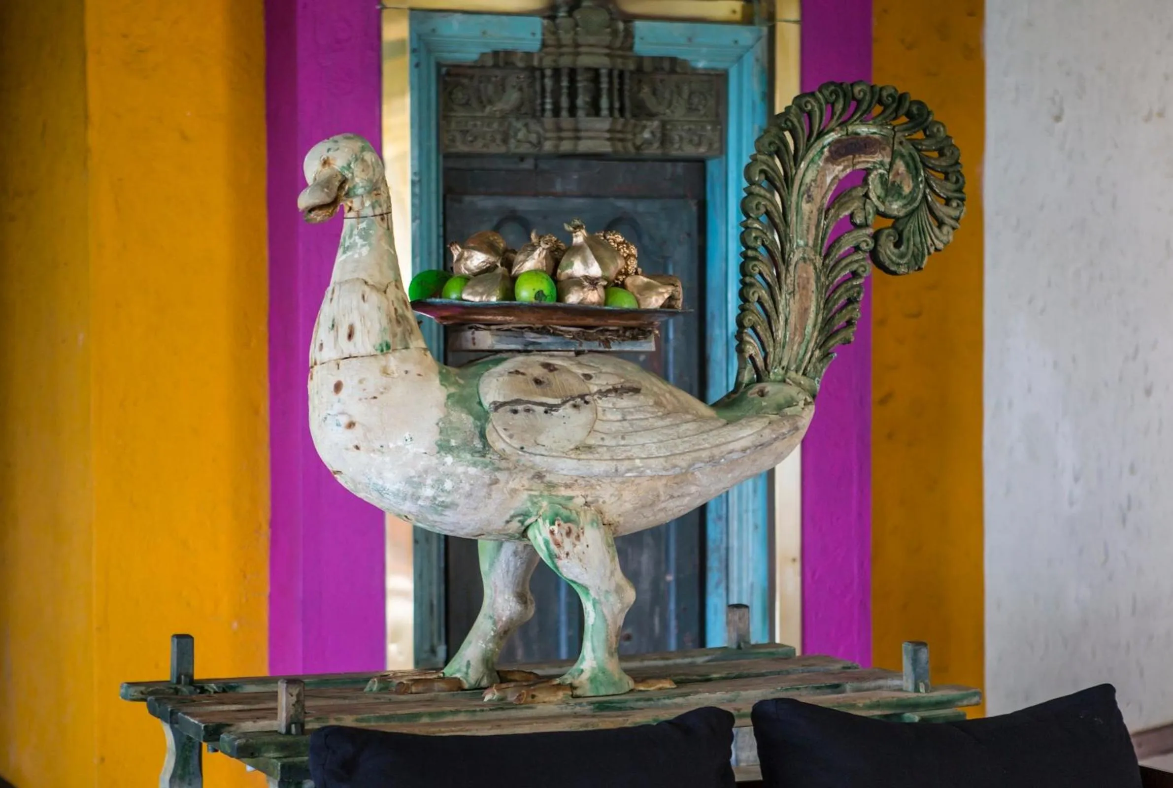 Decorative detail in Tangerine Beach Hotel