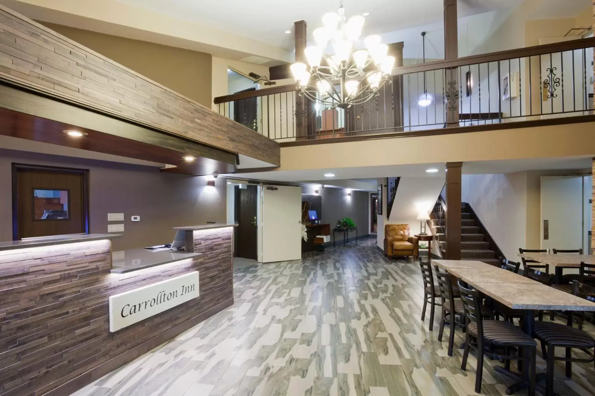 Lobby or reception, Lobby/Reception in Carrollton Hotel