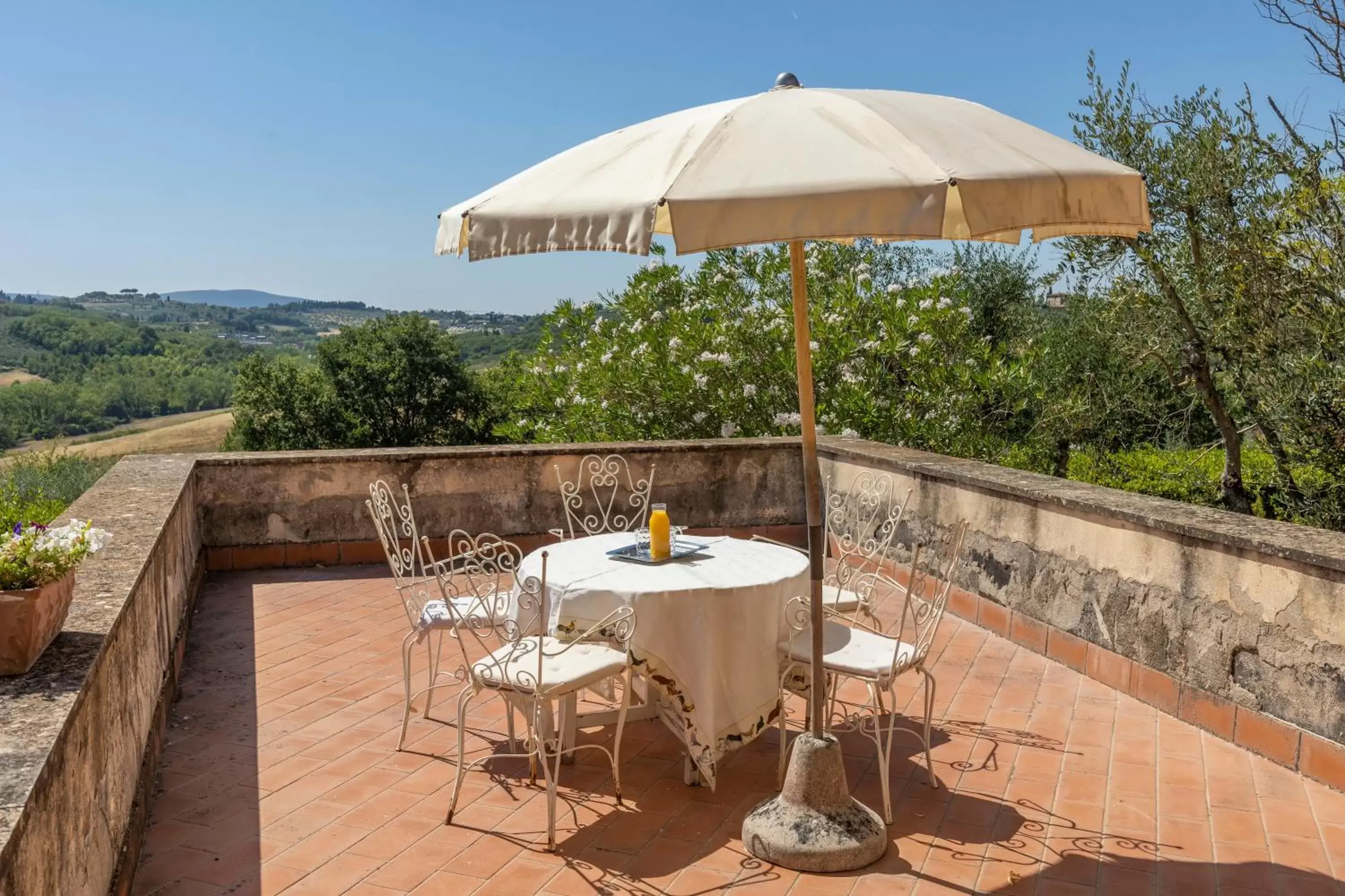 Patio in Country Residence Cipriano - La Torre alle Tolfe