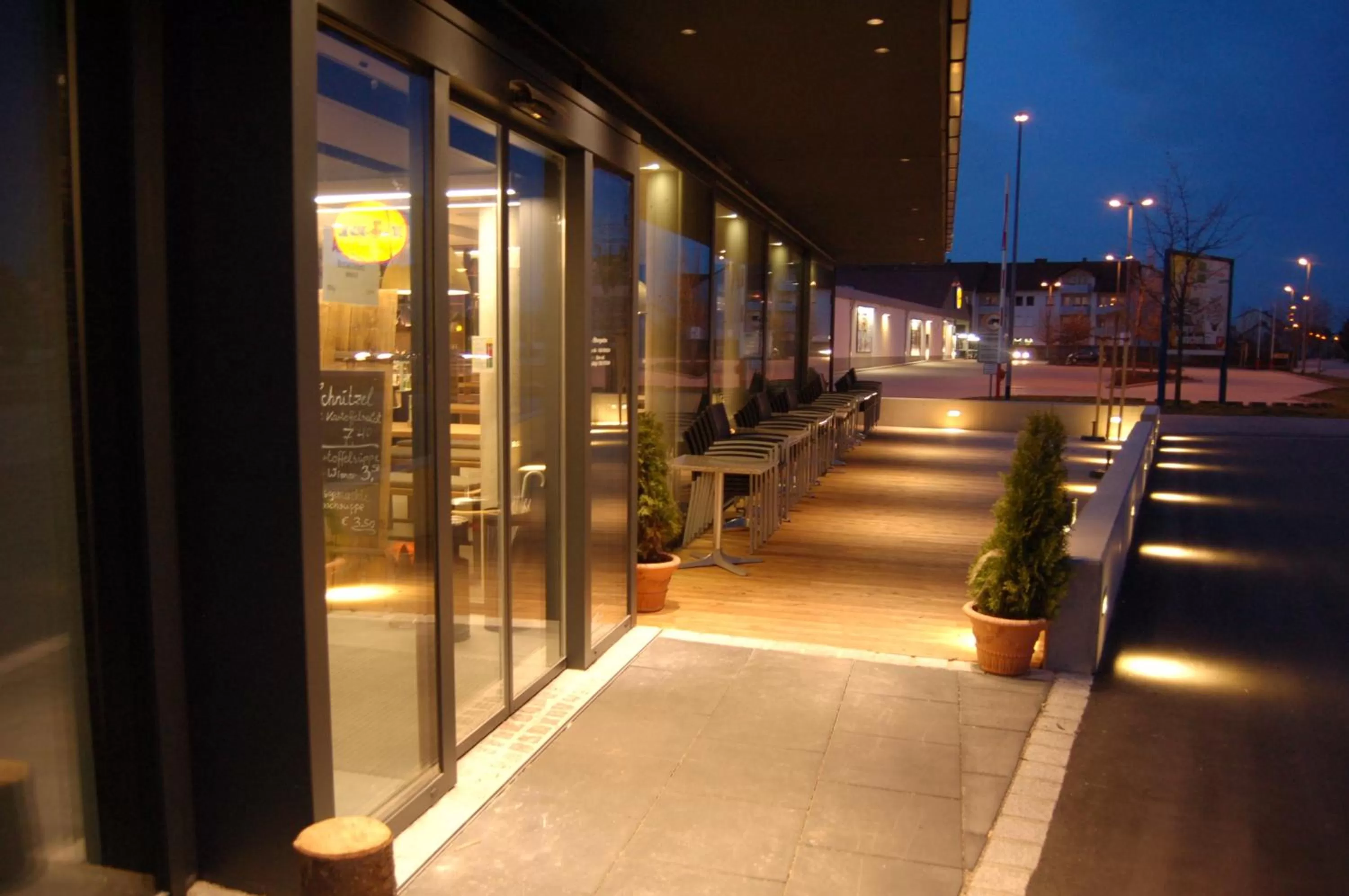 Balcony/Terrace in Motel Inn Simbach