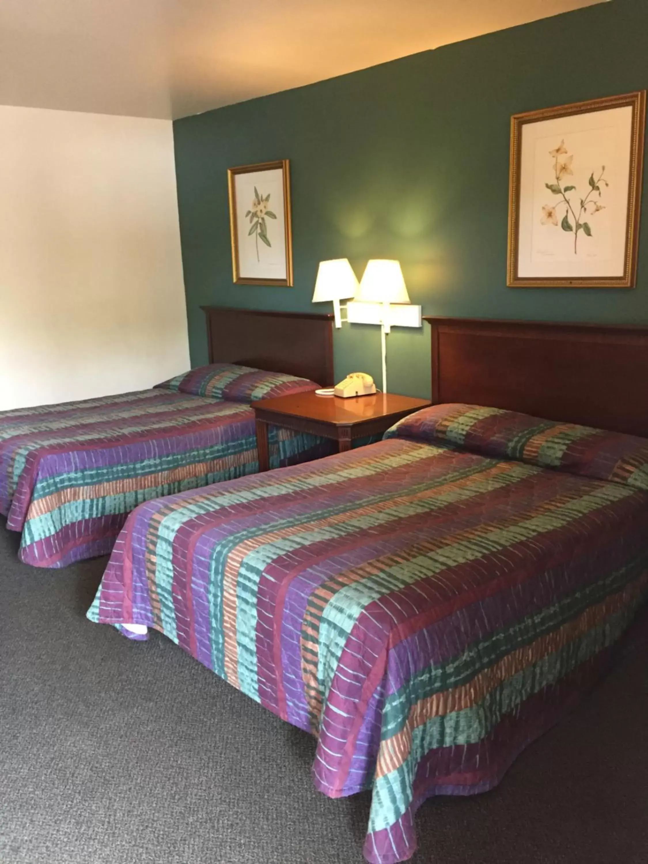 Bed in Hudson Plaza Motel