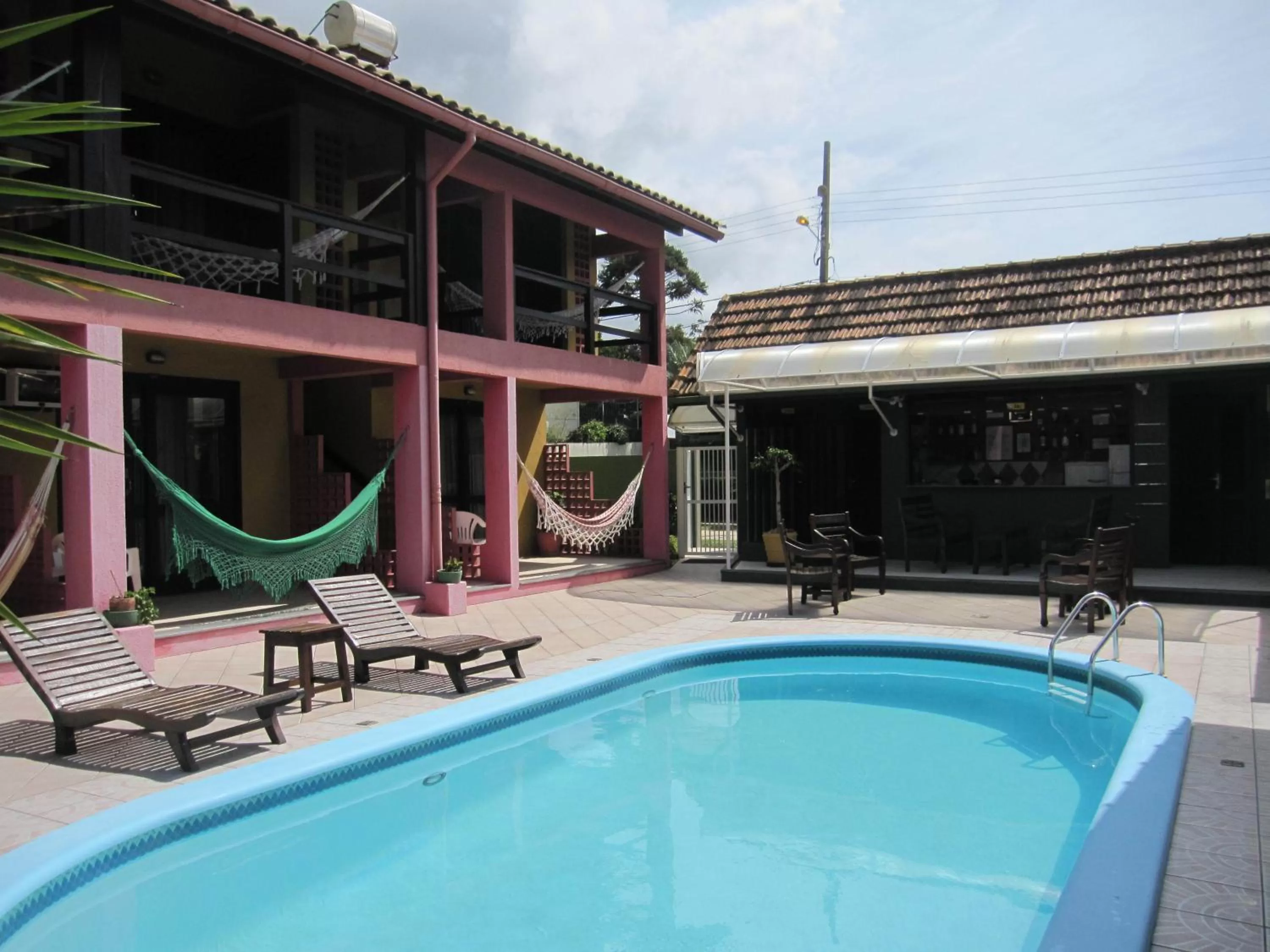 Swimming pool in Pousada Vento Sul