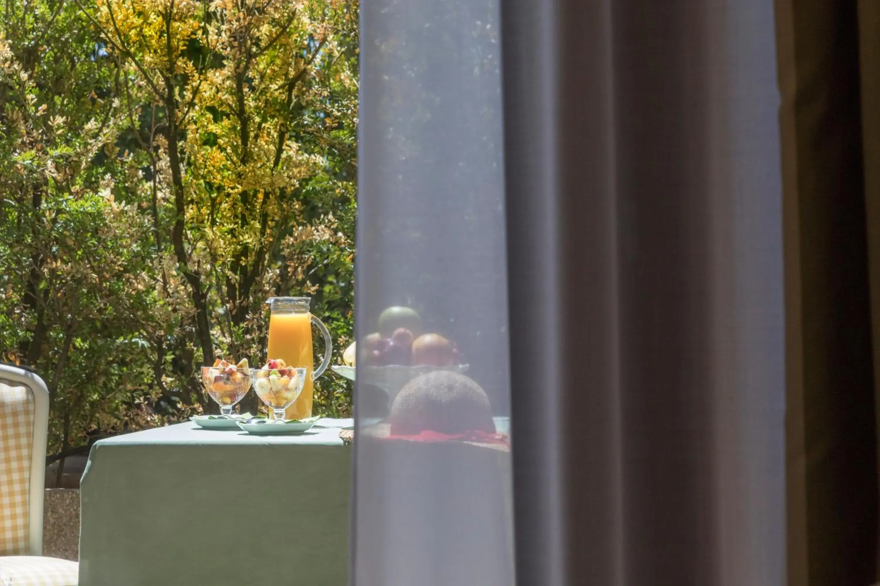 Patio in Relais Santa Chiara Hotel