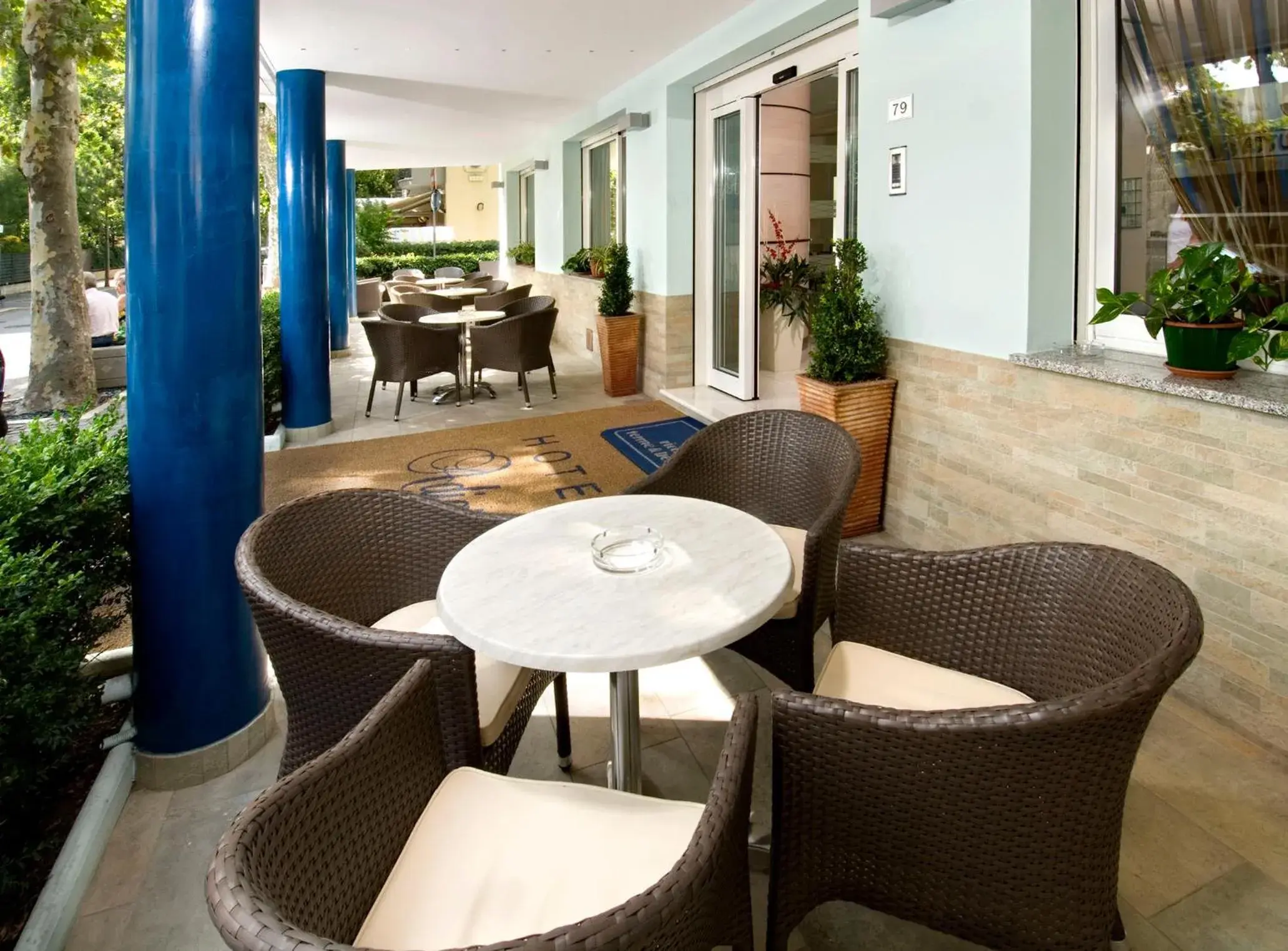 Garden in Hotel Adigrat Riccione con Ristorante