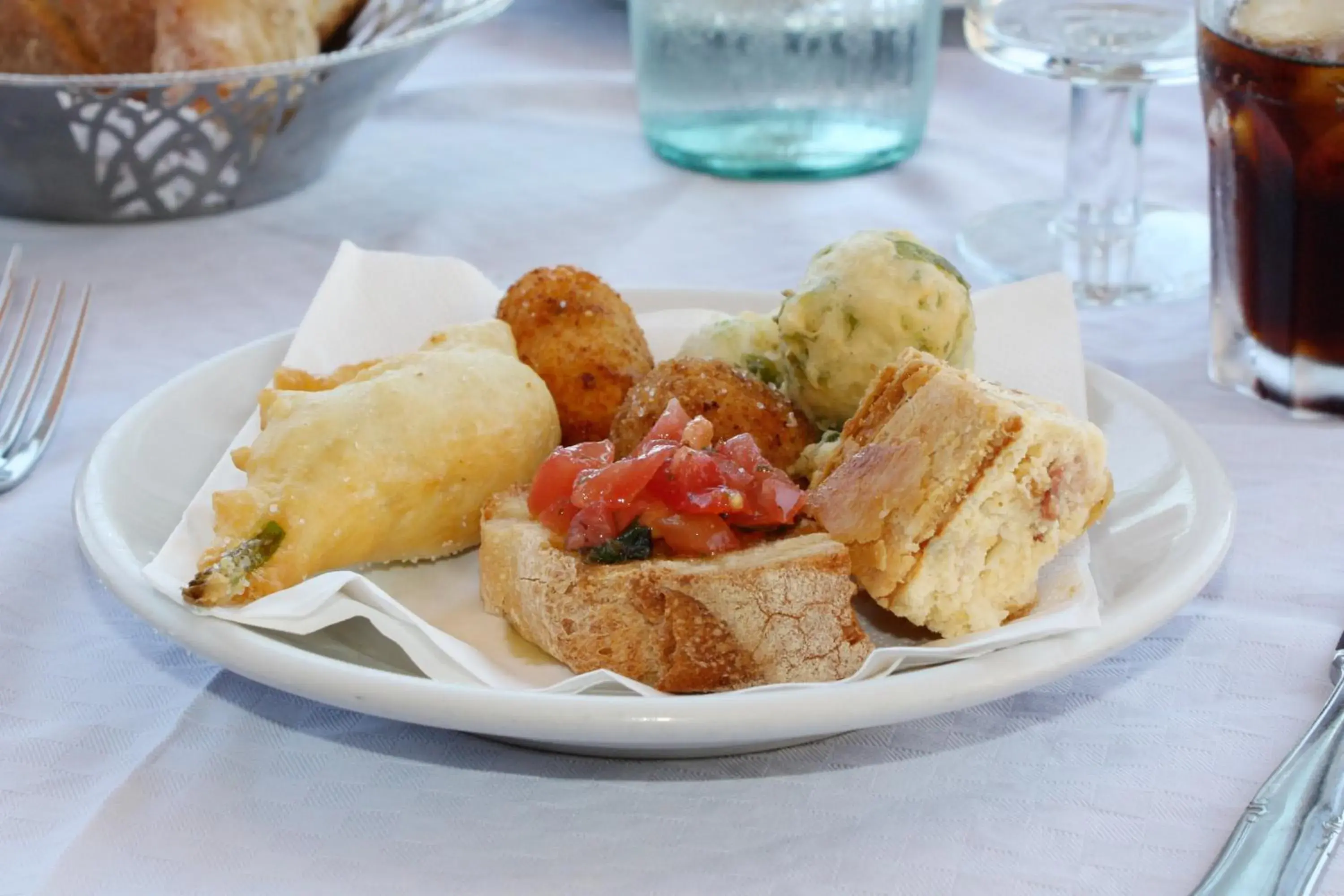 Food close-up in Hotel La Certosa