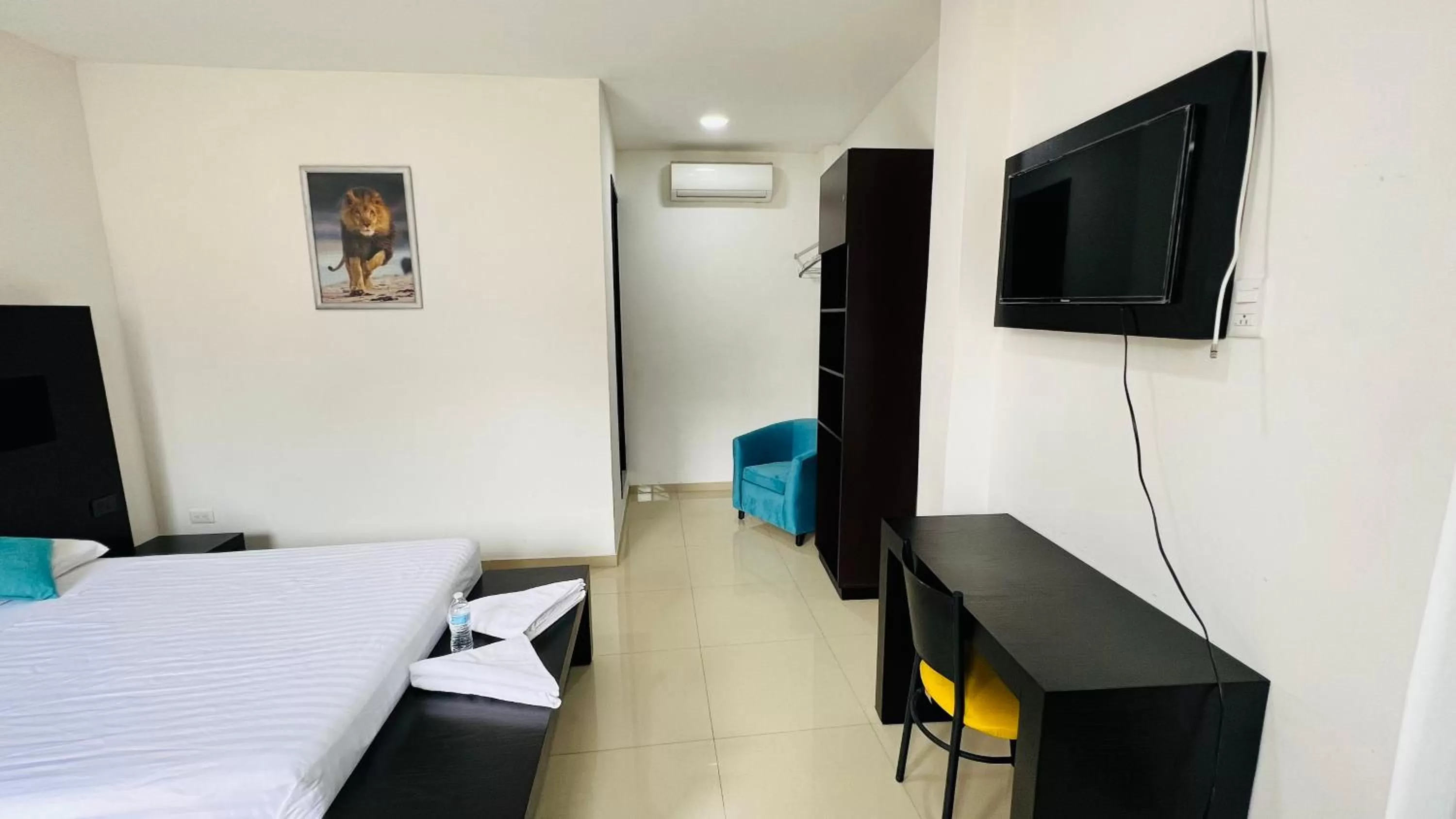 Bed in Hotel Villa Pralaya