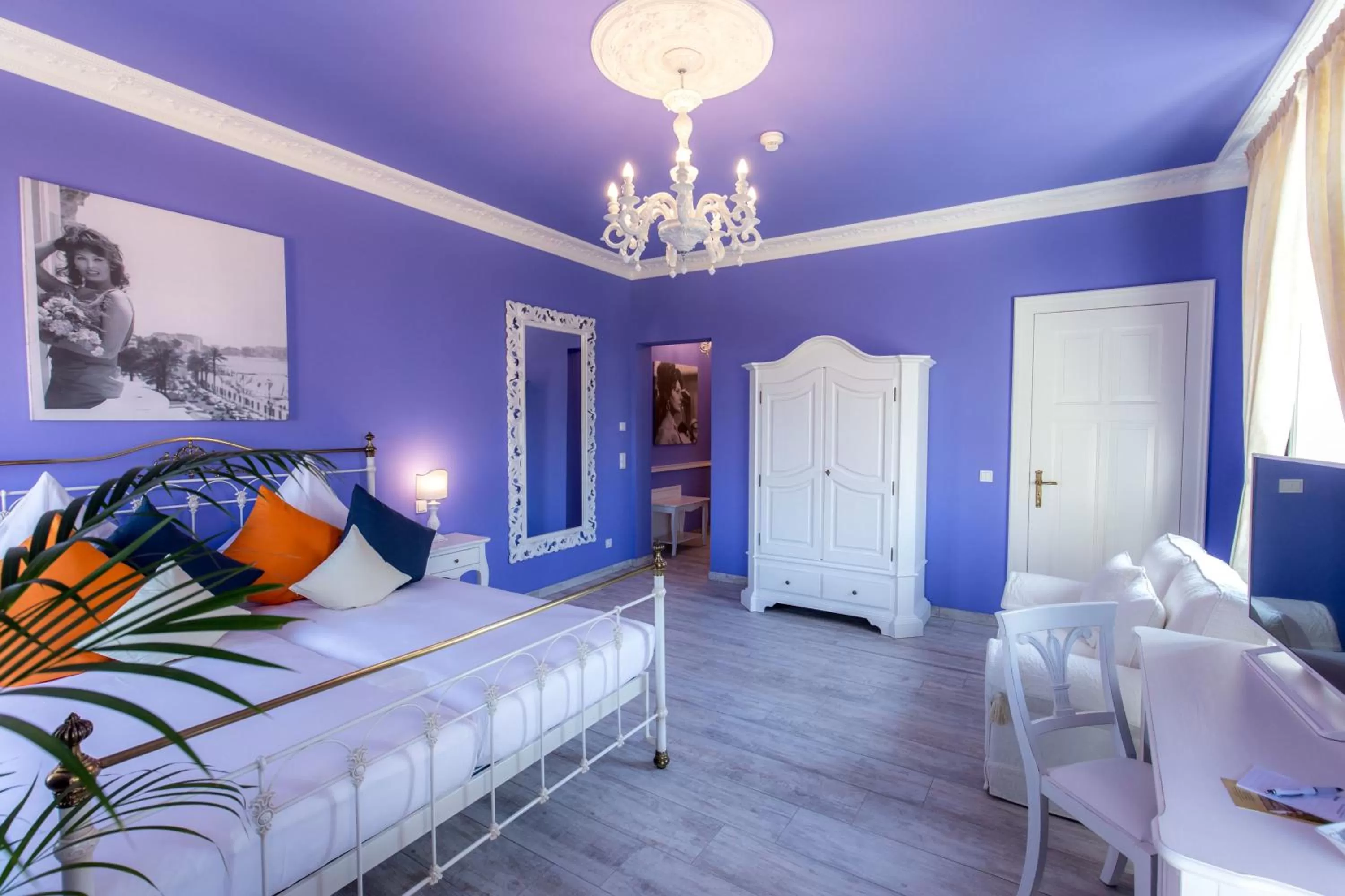 Photo of the whole room, Bed in Grande Albergo Giancarlo