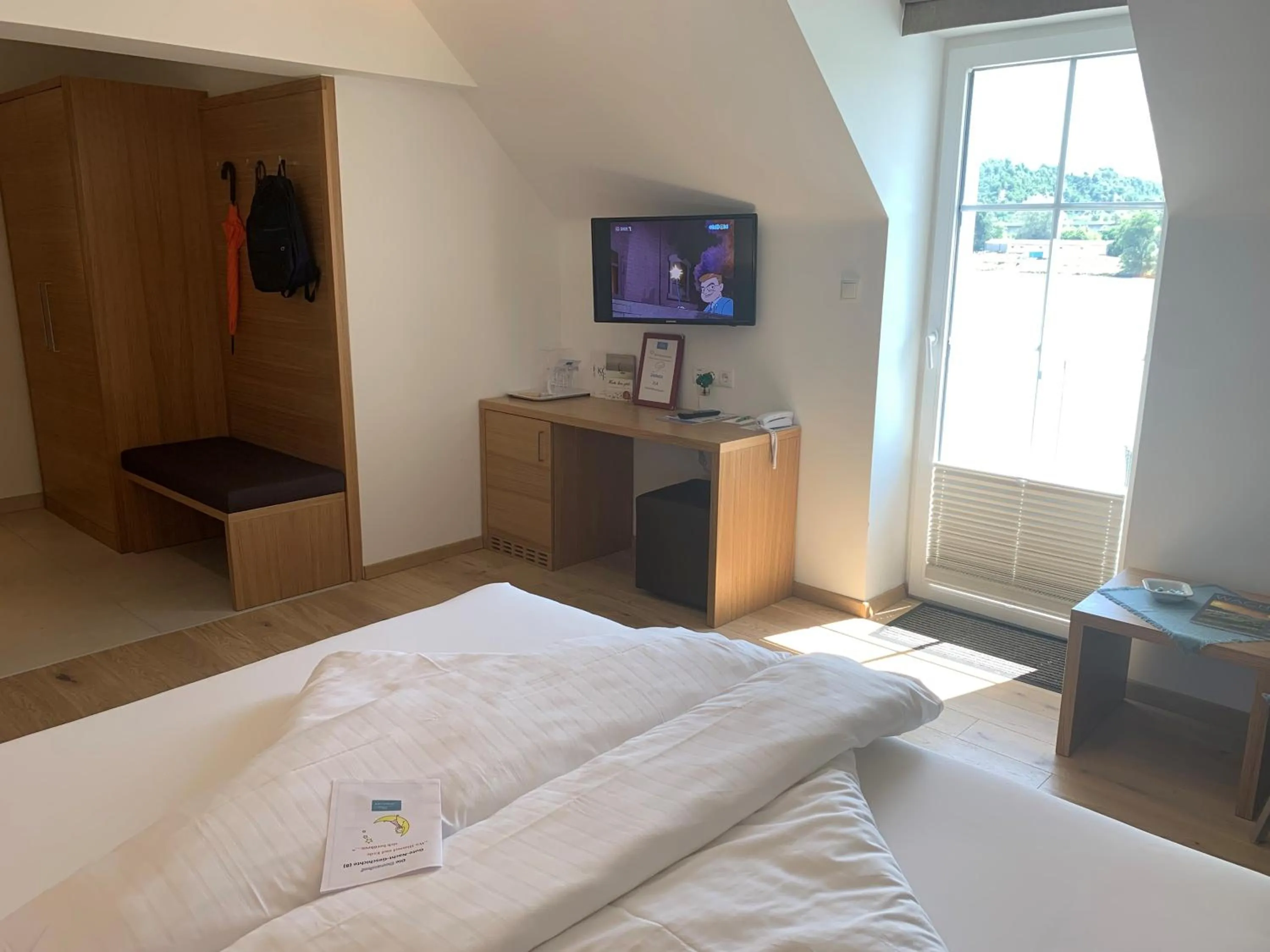 Photo of the whole room, Bed in Hotel Donauhof