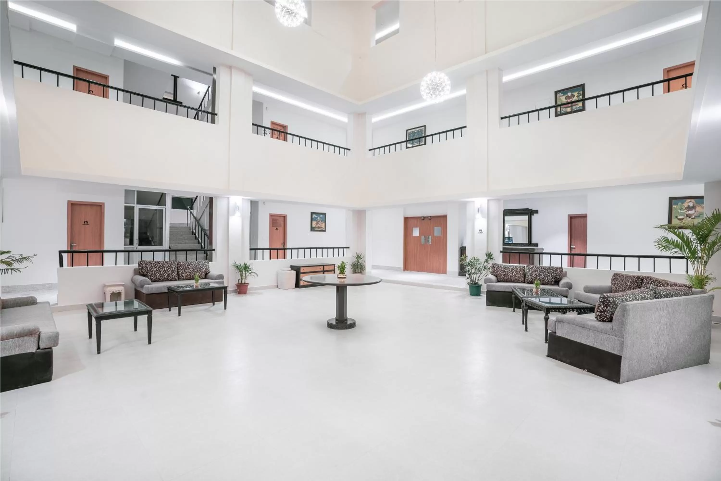 Lobby or reception in Mithila Yatri Niwas