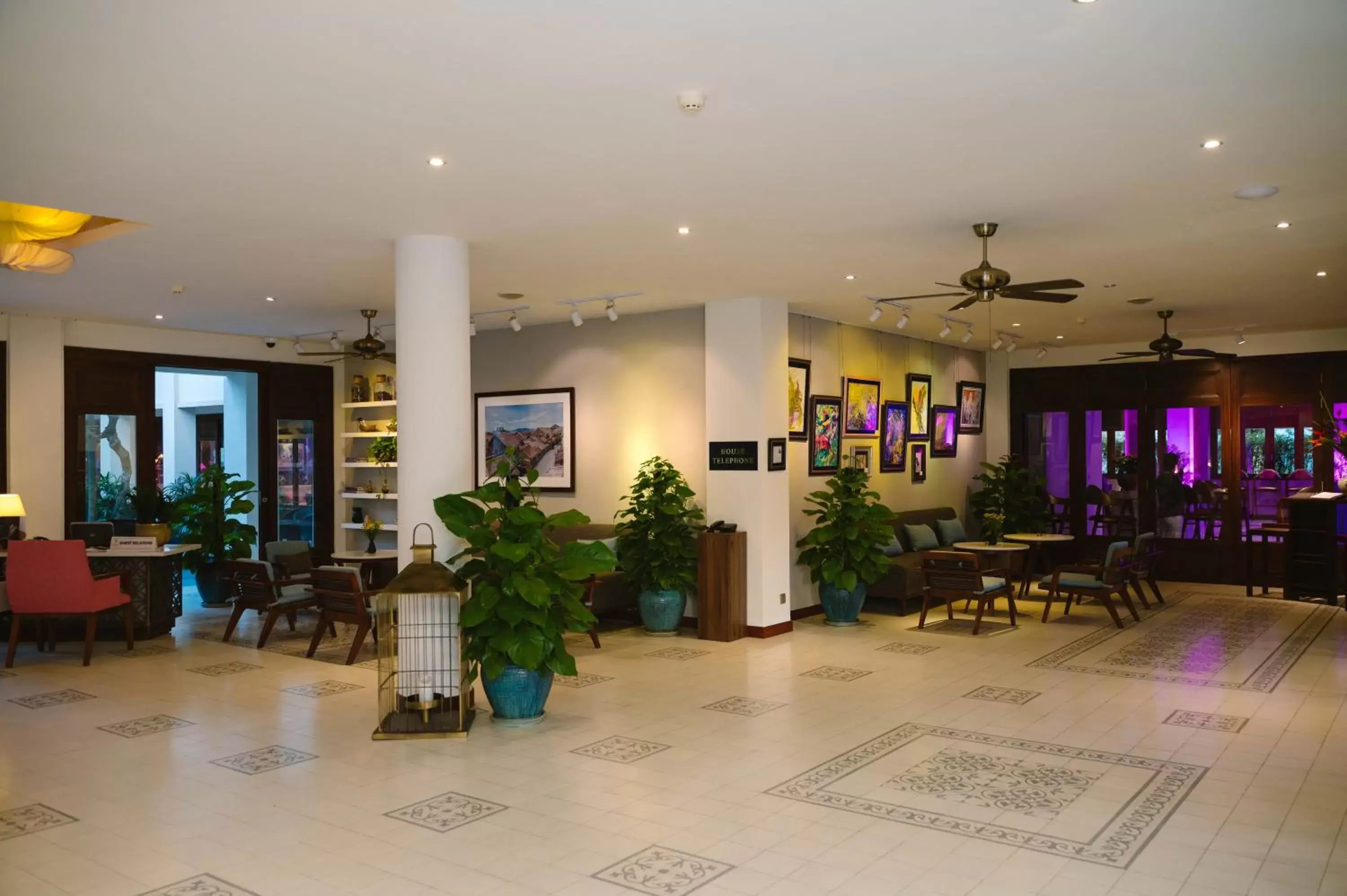 Lobby or reception, Restaurant/Places to Eat in Almanity Hoi An Resort & Spa