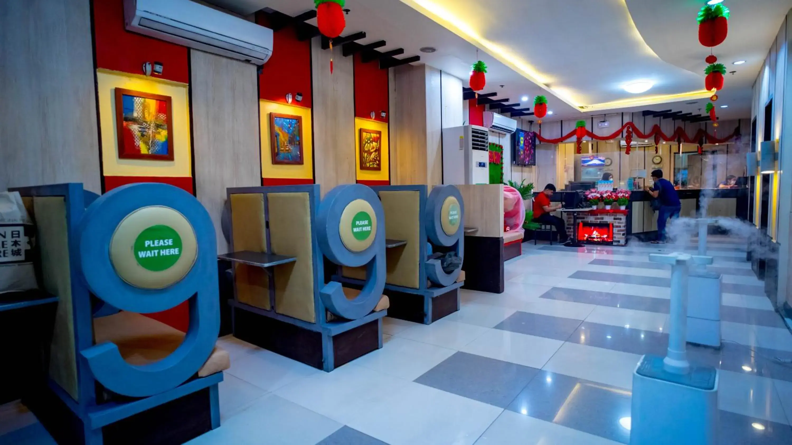 Lobby or reception in Hotel 99 Cubao