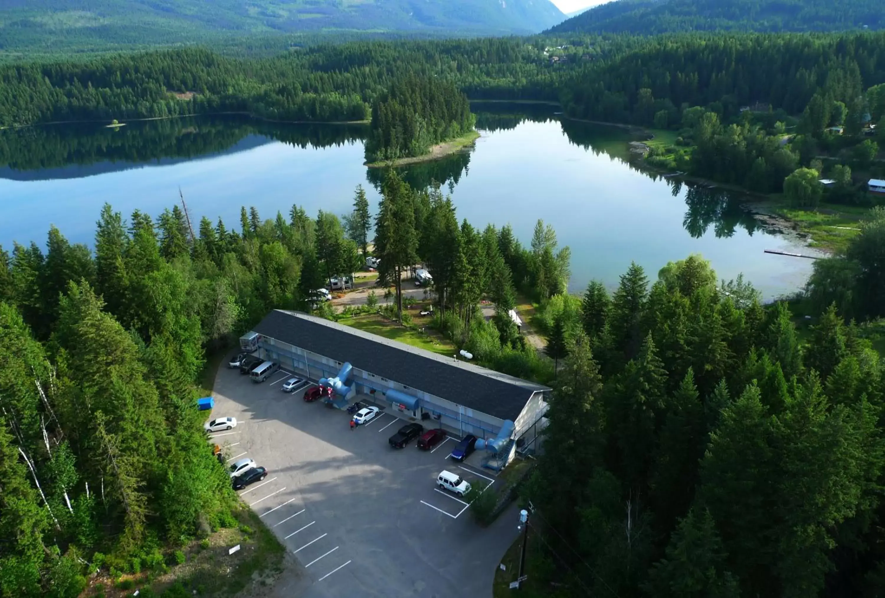 Facade/entrance, Bird's-eye View in Hotel Civilia Lakeside by Civilia Golf Retreat