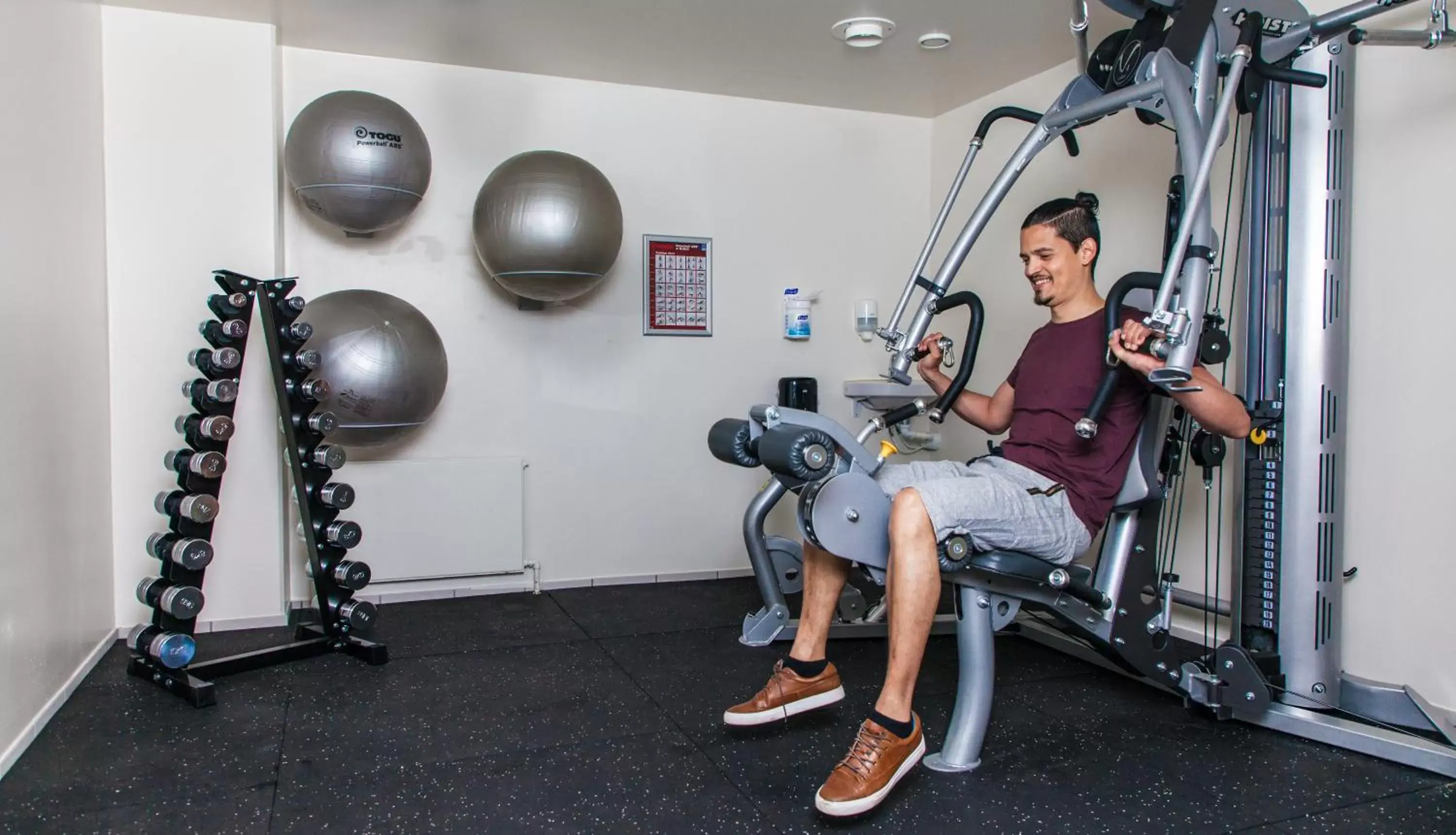 Fitness centre/facilities, Fitness Center/Facilities in Helnan Marselis Hotel