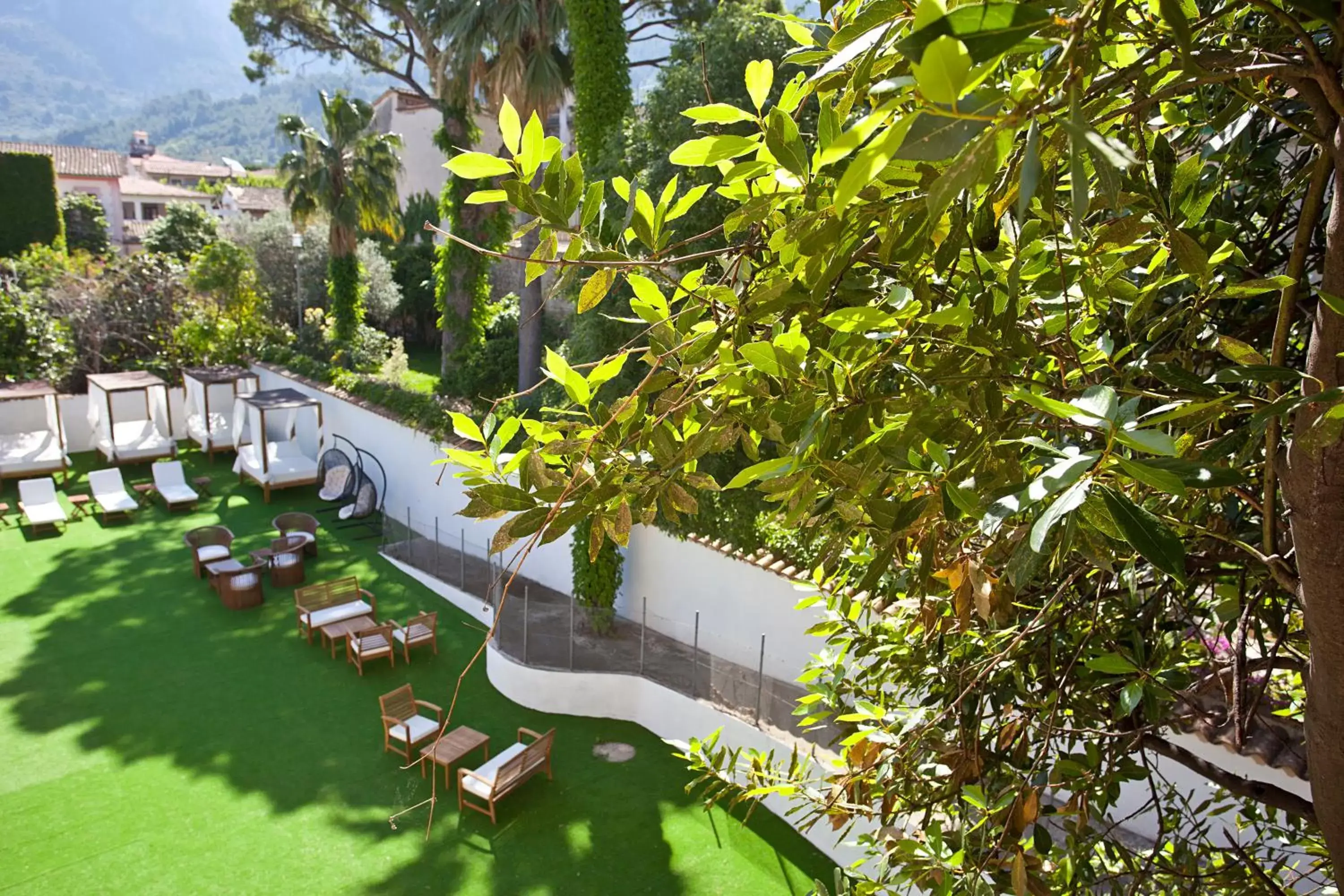 Pool View in Can Moragues de Soller