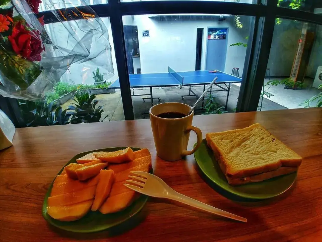 Food and drinks, Pool View in Livinn Hostel City Center Surabaya