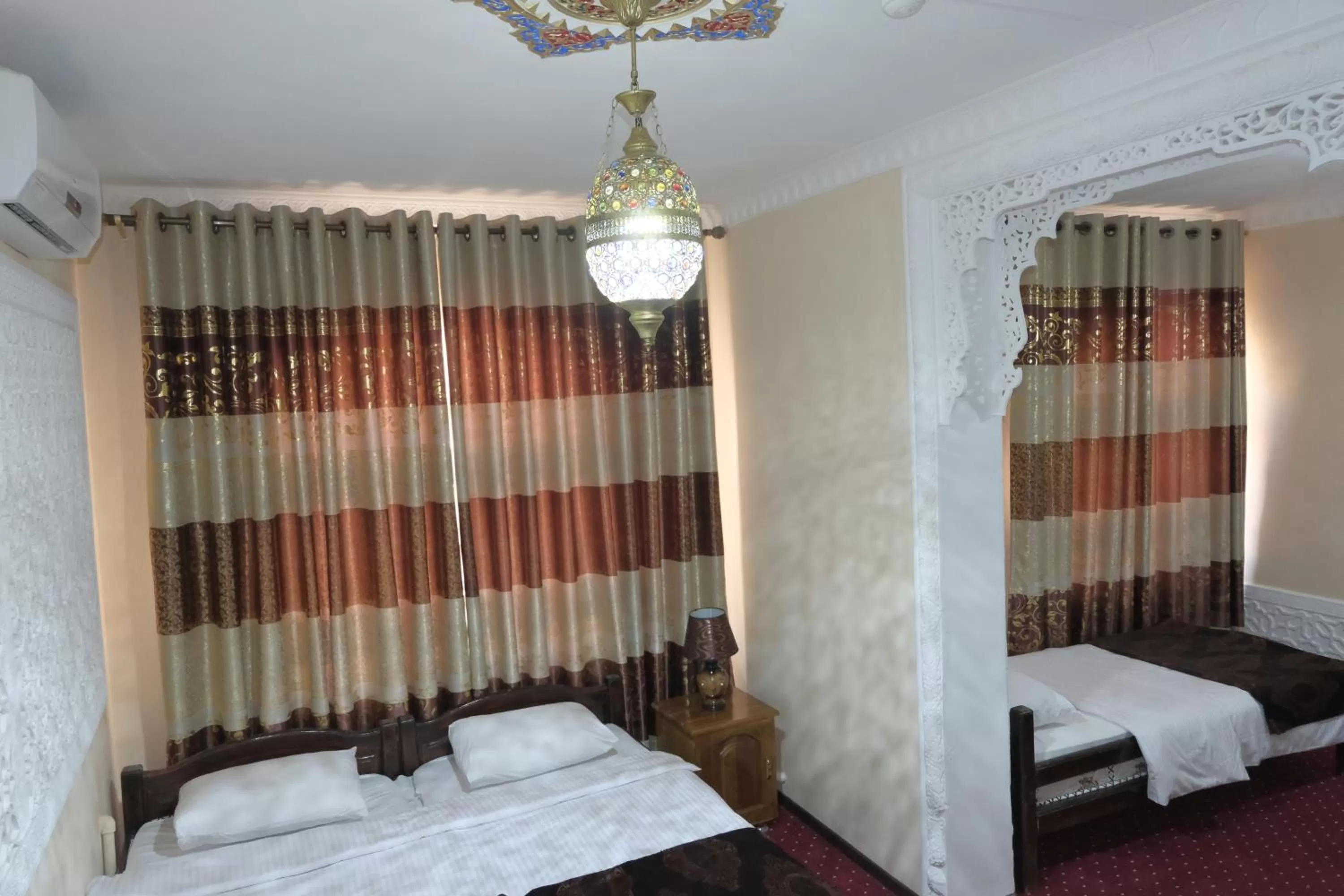 Photo of the whole room, Bed in Bukhara Baraka Boutique Hotel