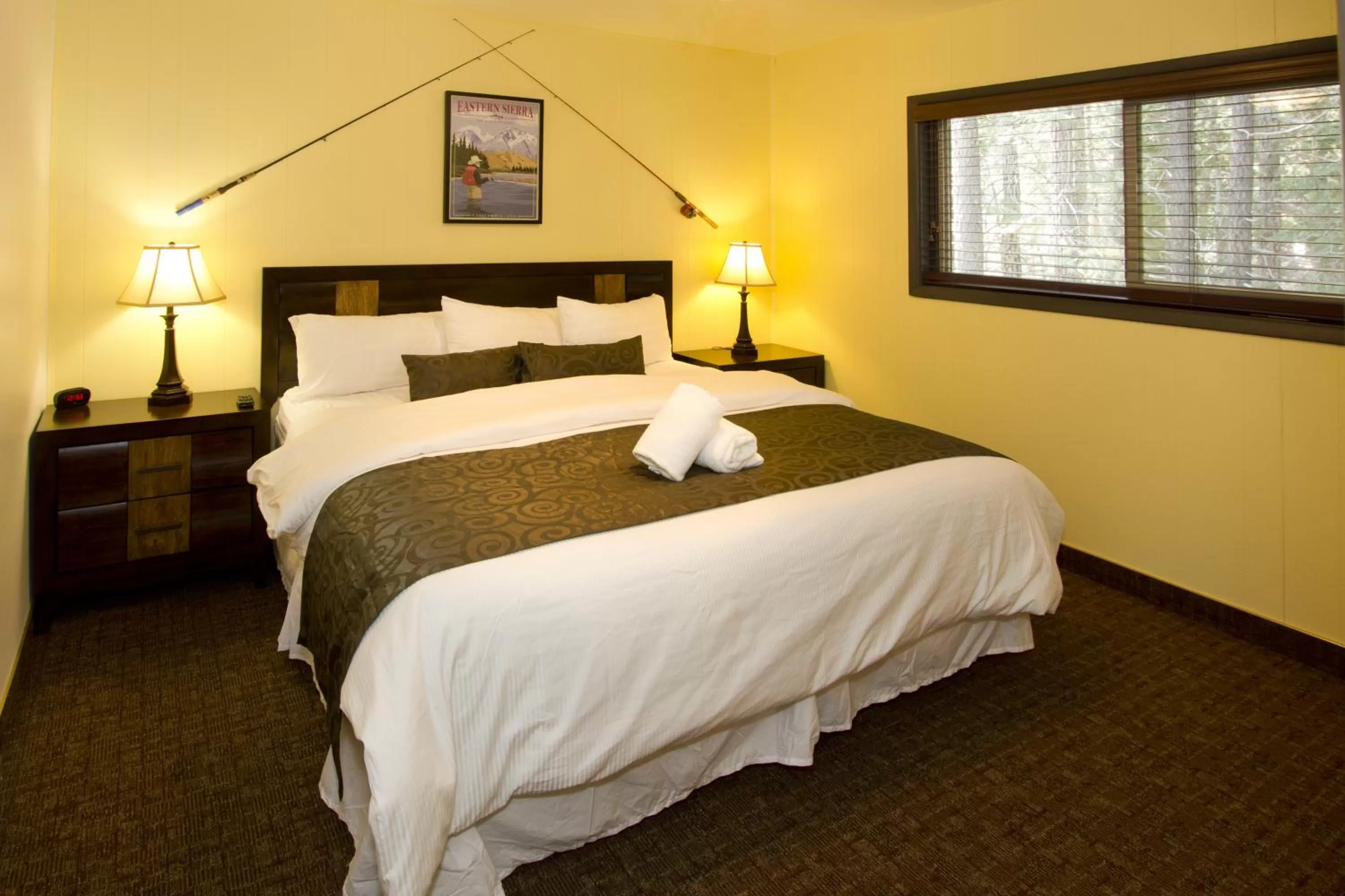 Bedroom, Bed in Holiday Haus