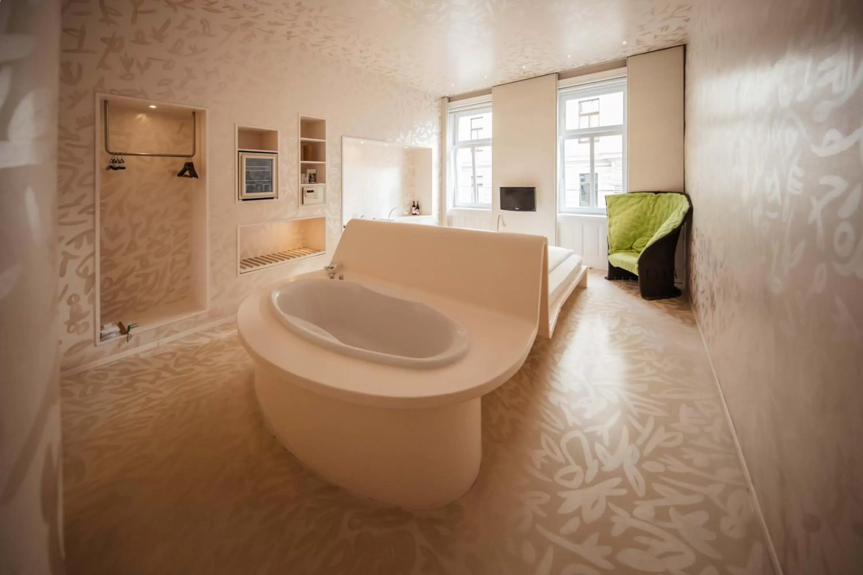 Decorative detail, Bathroom in Hotel Rathaus - Wein & Design