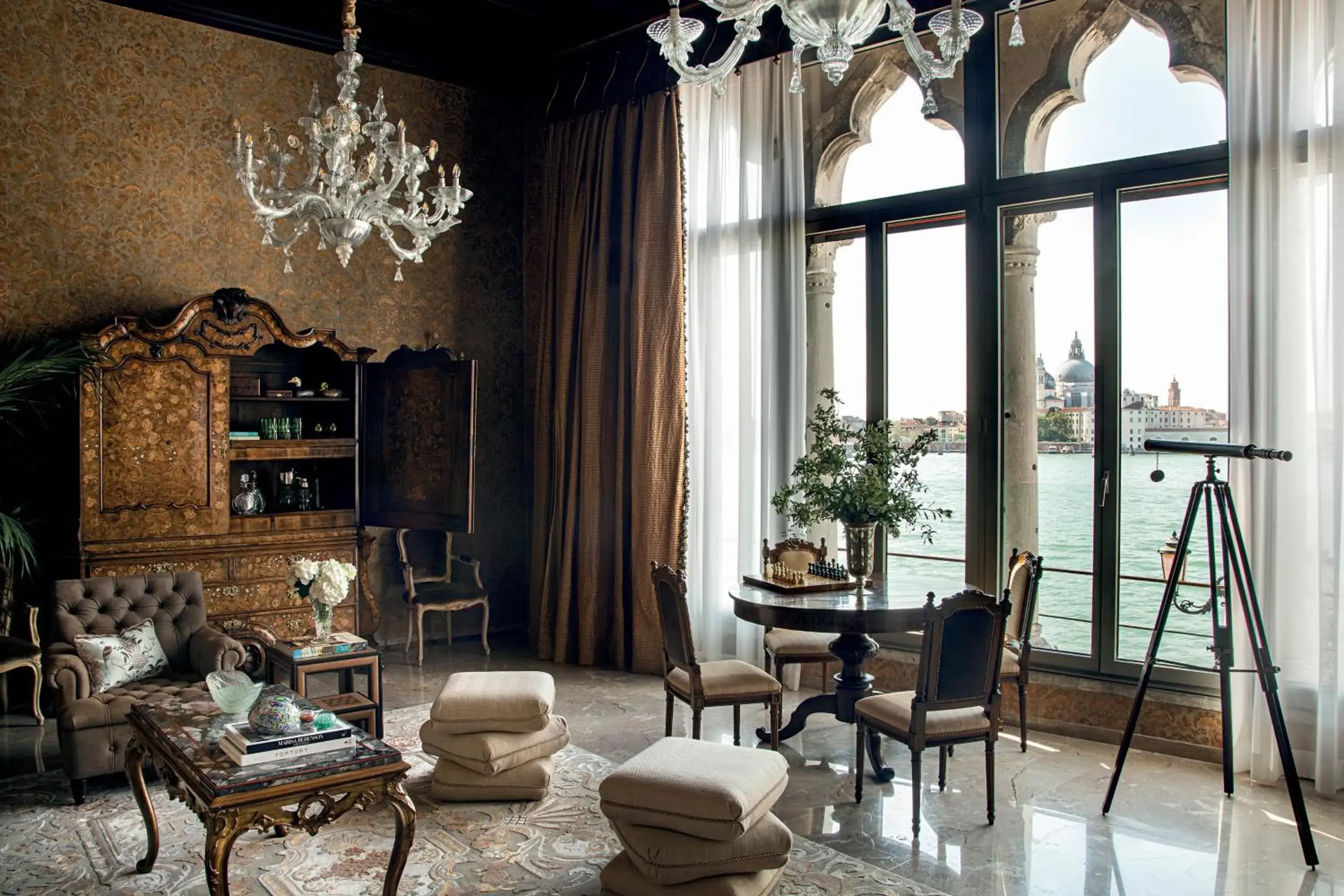 Living room in Hotel Cipriani, A Belmond Hotel, Venice