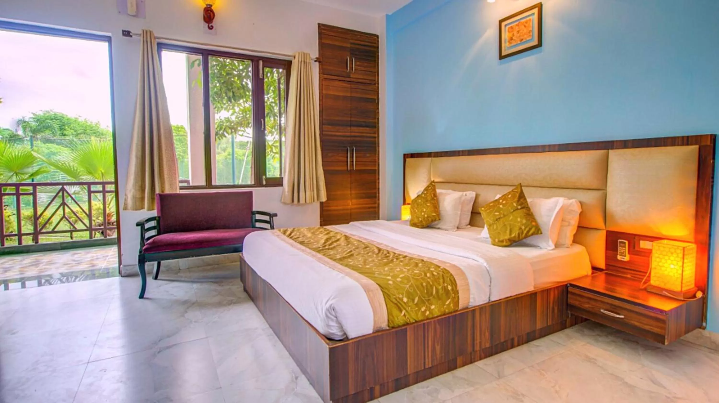 Photo of the whole room, Bed in ShriGo Pyramid Home Divine - A Wellness Resort