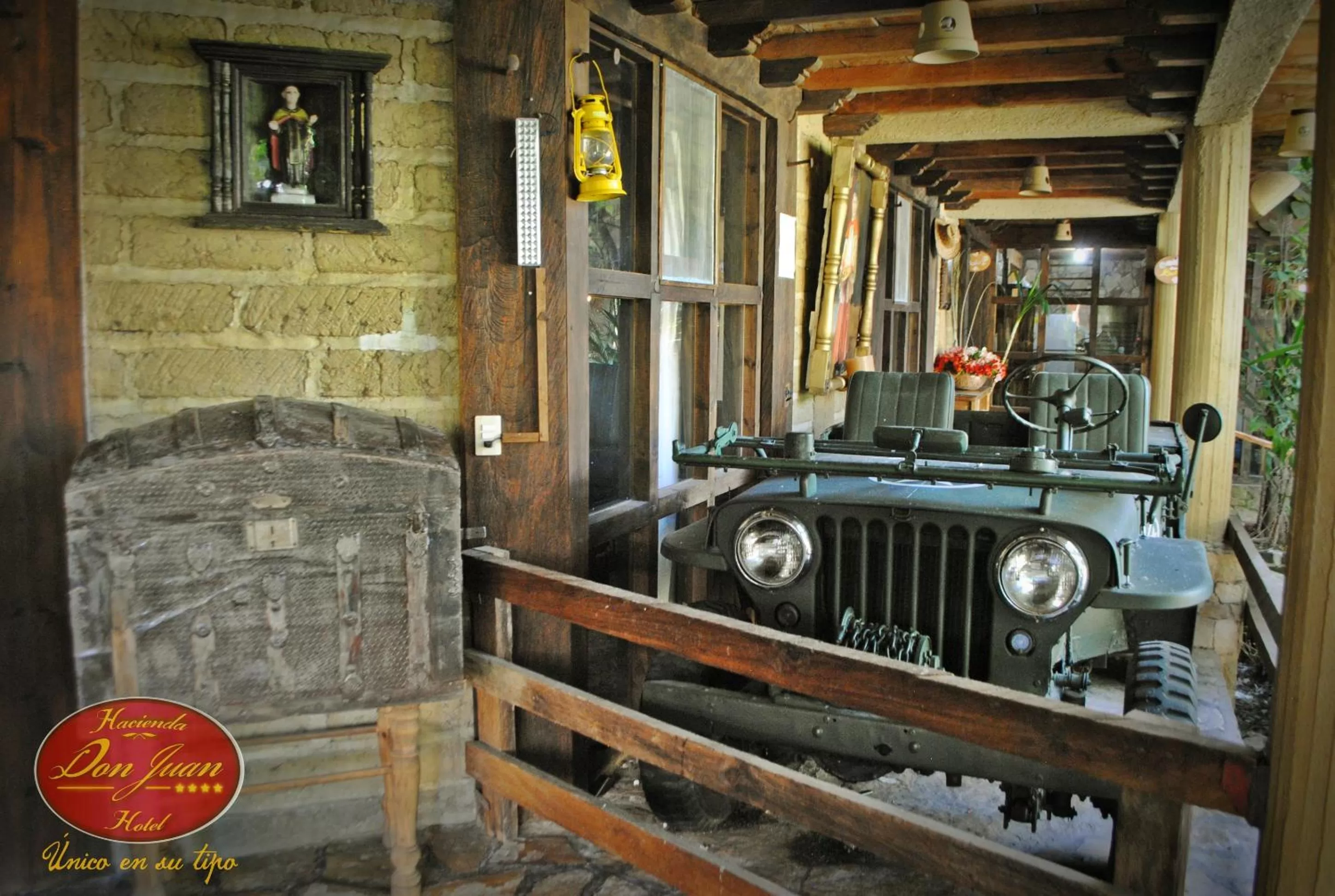 On site in Hotel Hacienda Don Juan