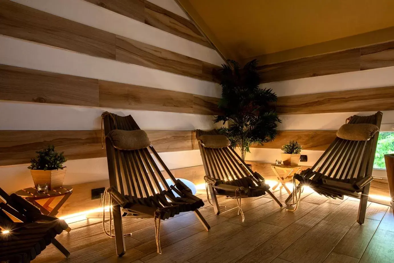 Sauna in La Bergamina Hotel & Restaurant