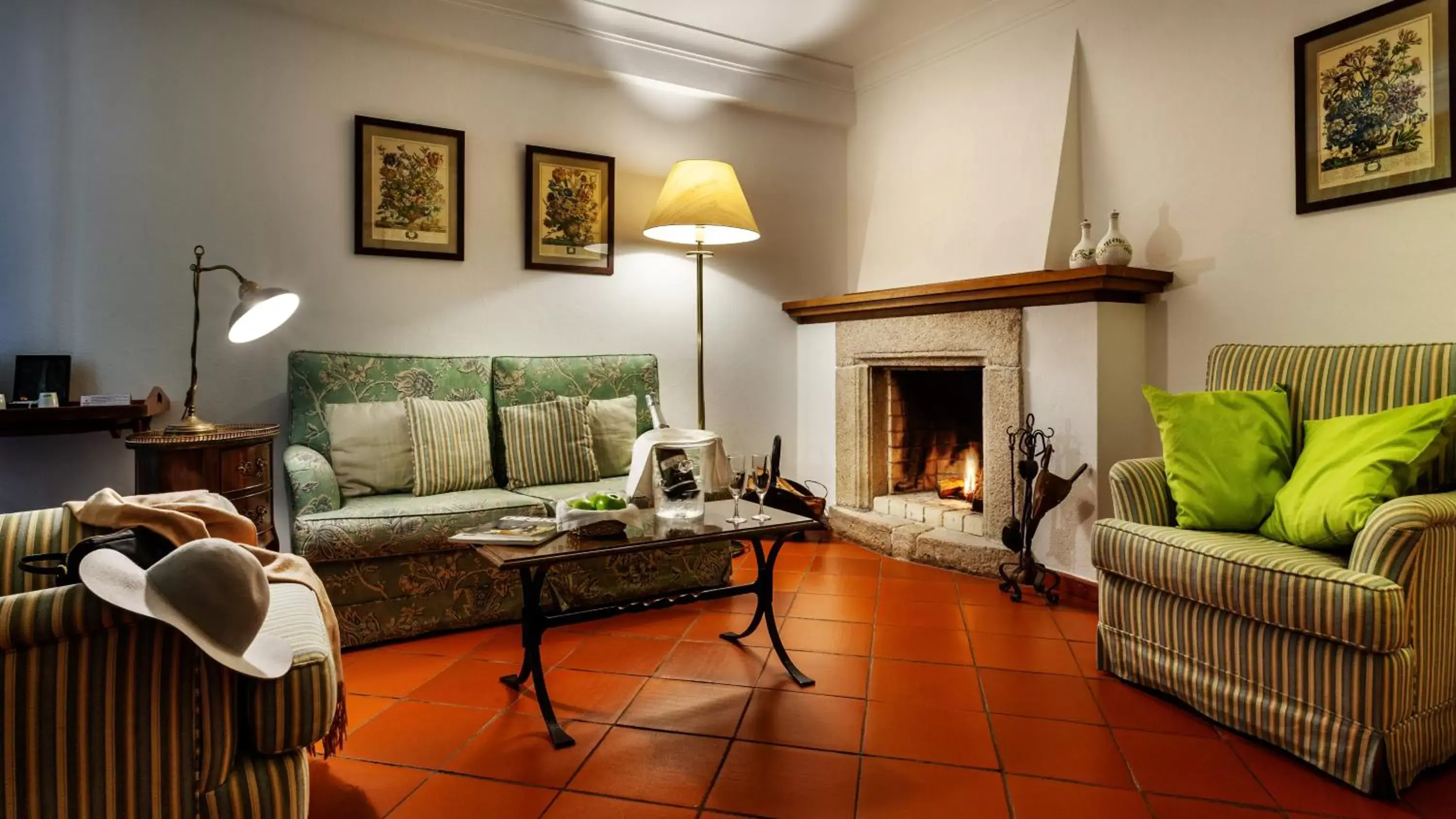 Living room in Pousada de Marvao Living room in Pousada de Marvao