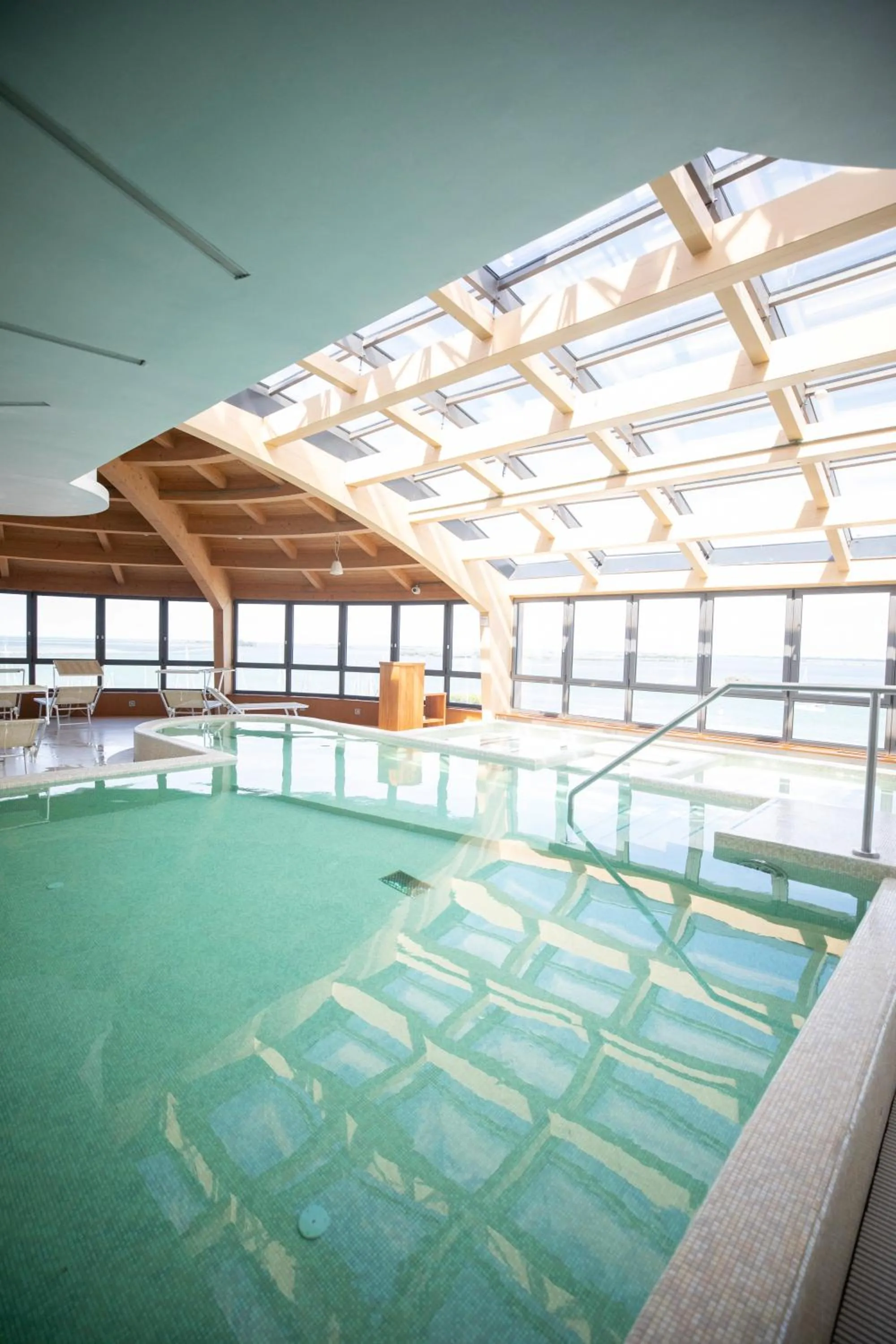 Swimming pool in Laguna Palace Hotel Grado