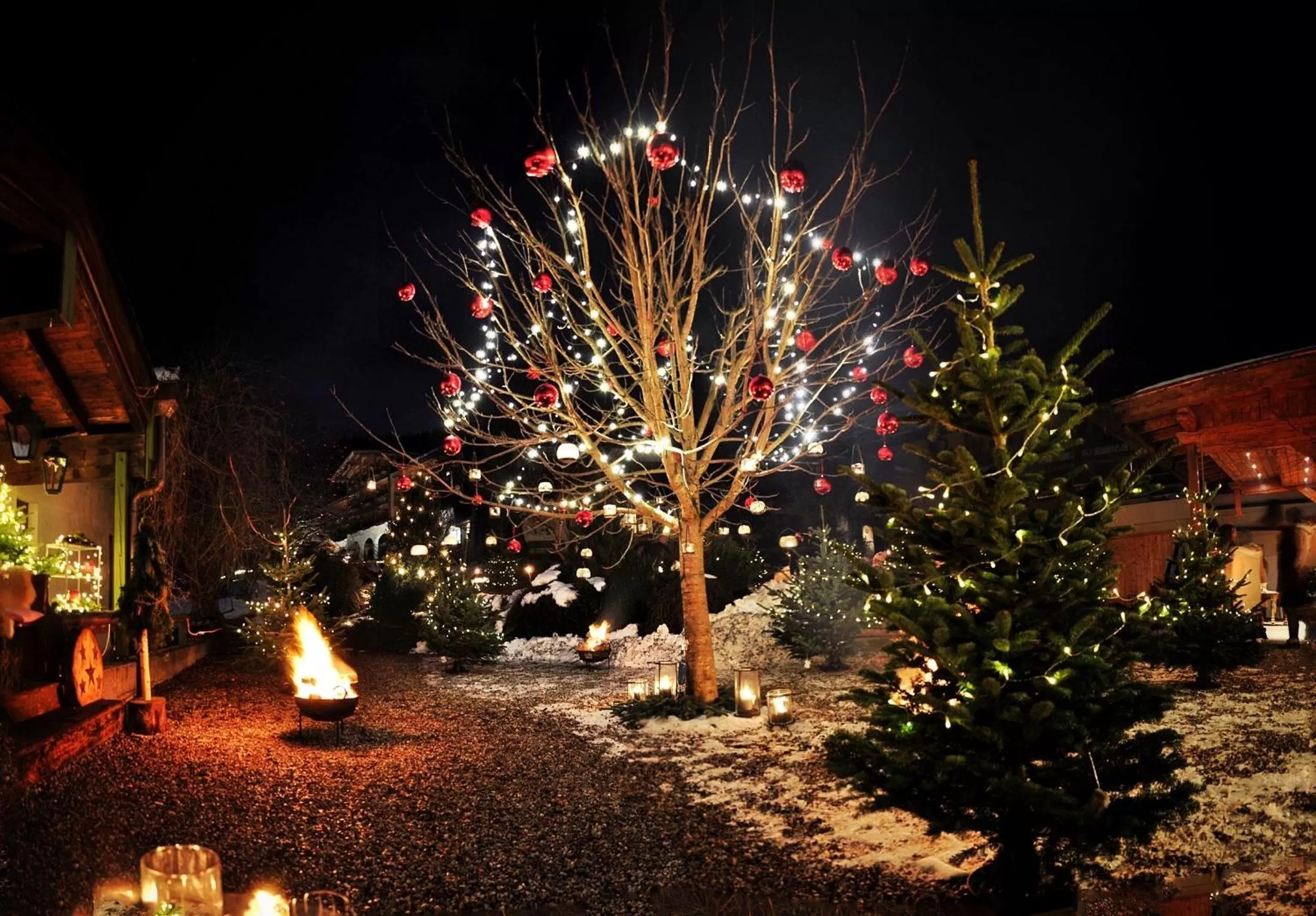 Winter in Berghotel Rehlegg