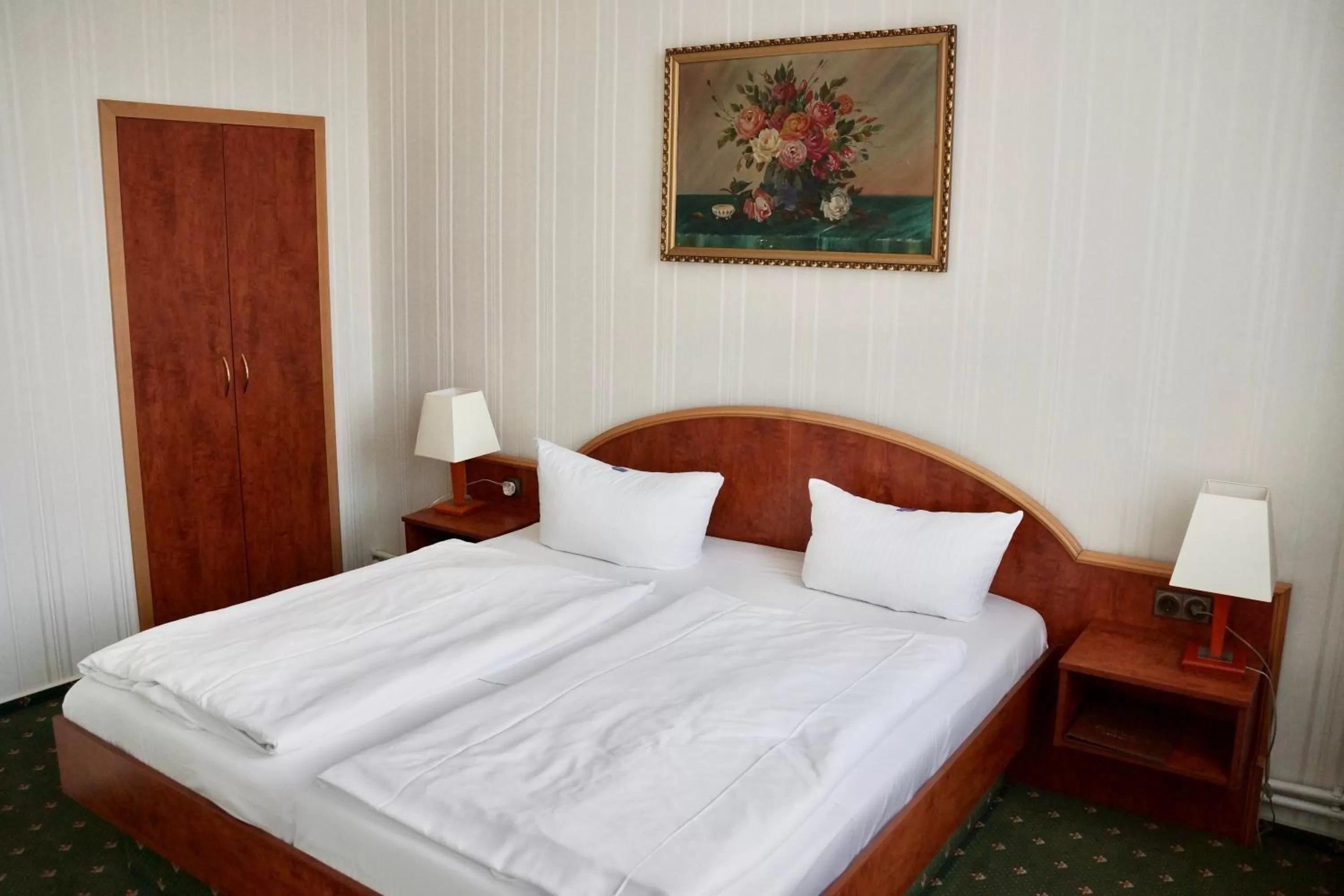 Bedroom, Bed in Hotel Meereswelle - Anno 1875