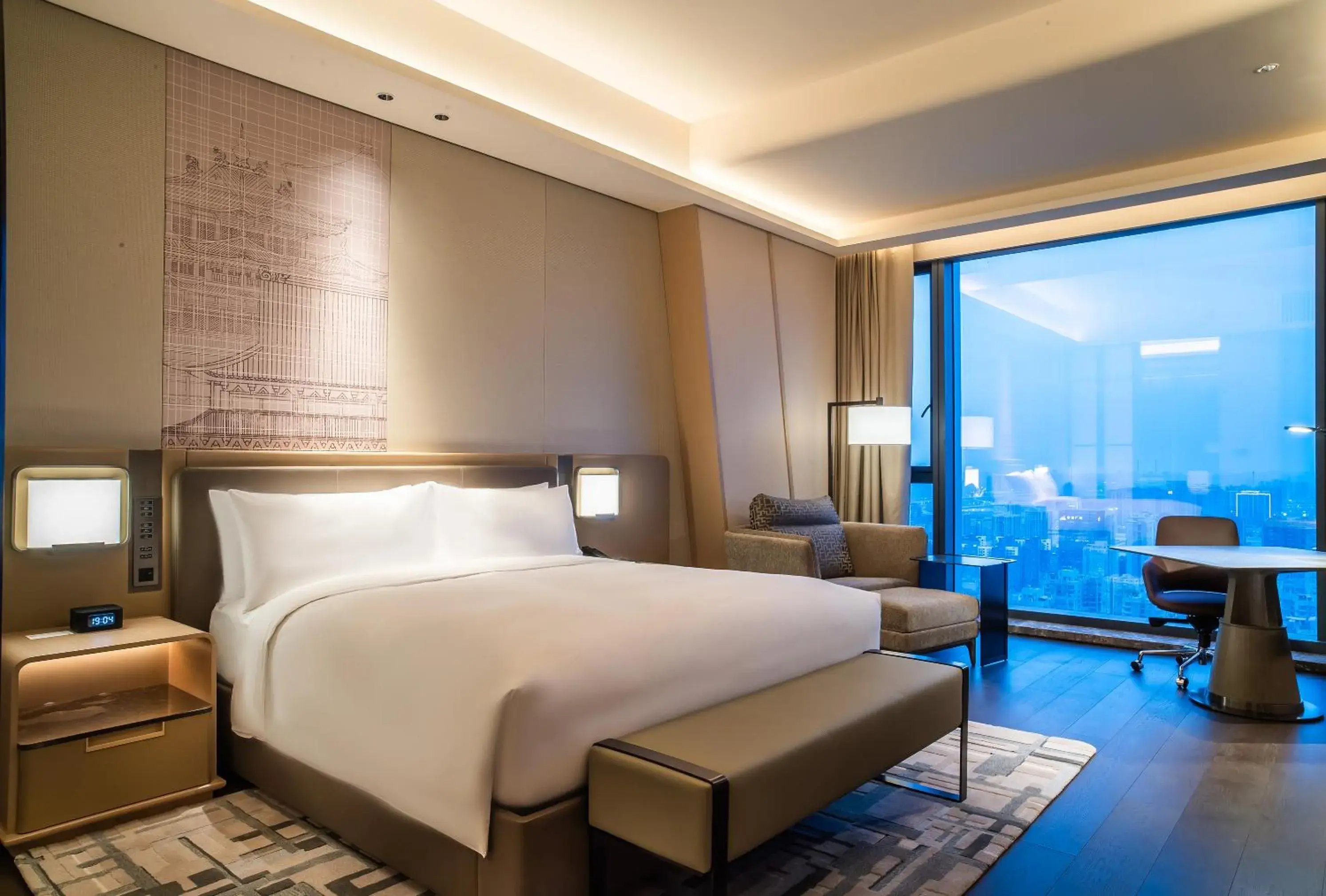 Photo of the whole room in JW Marriott Hotel Xi'an