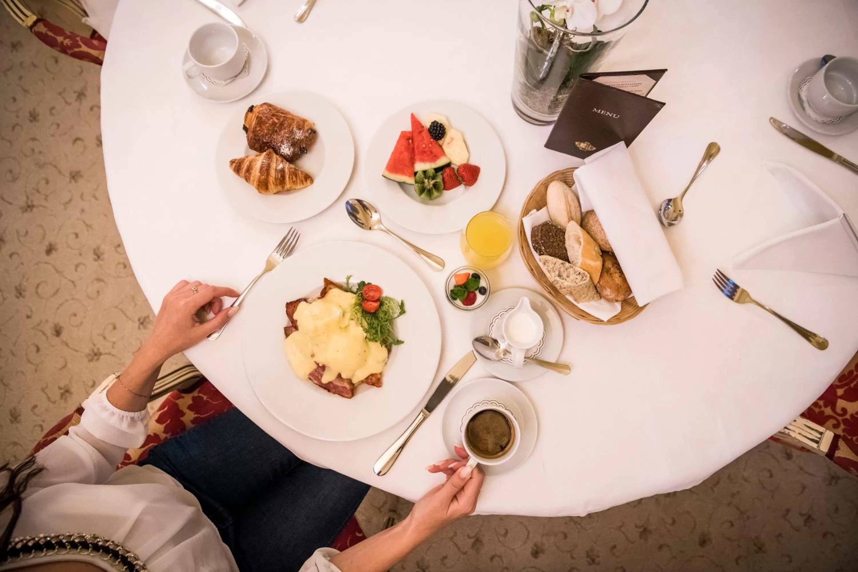 Breakfast in Alchymist Grand Hotel and Spa