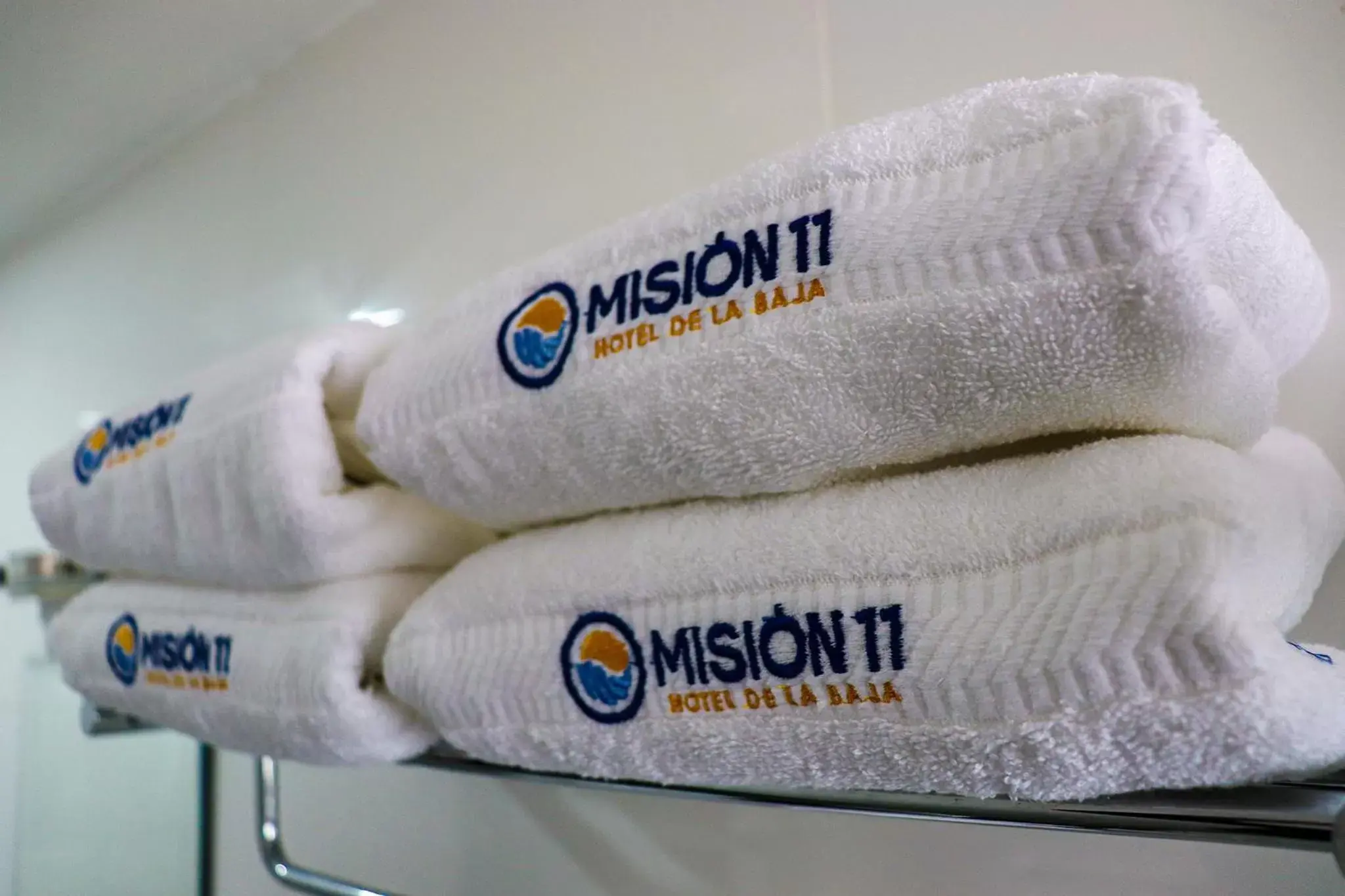 towels, Property Logo/Sign in HOTEL MISION 11