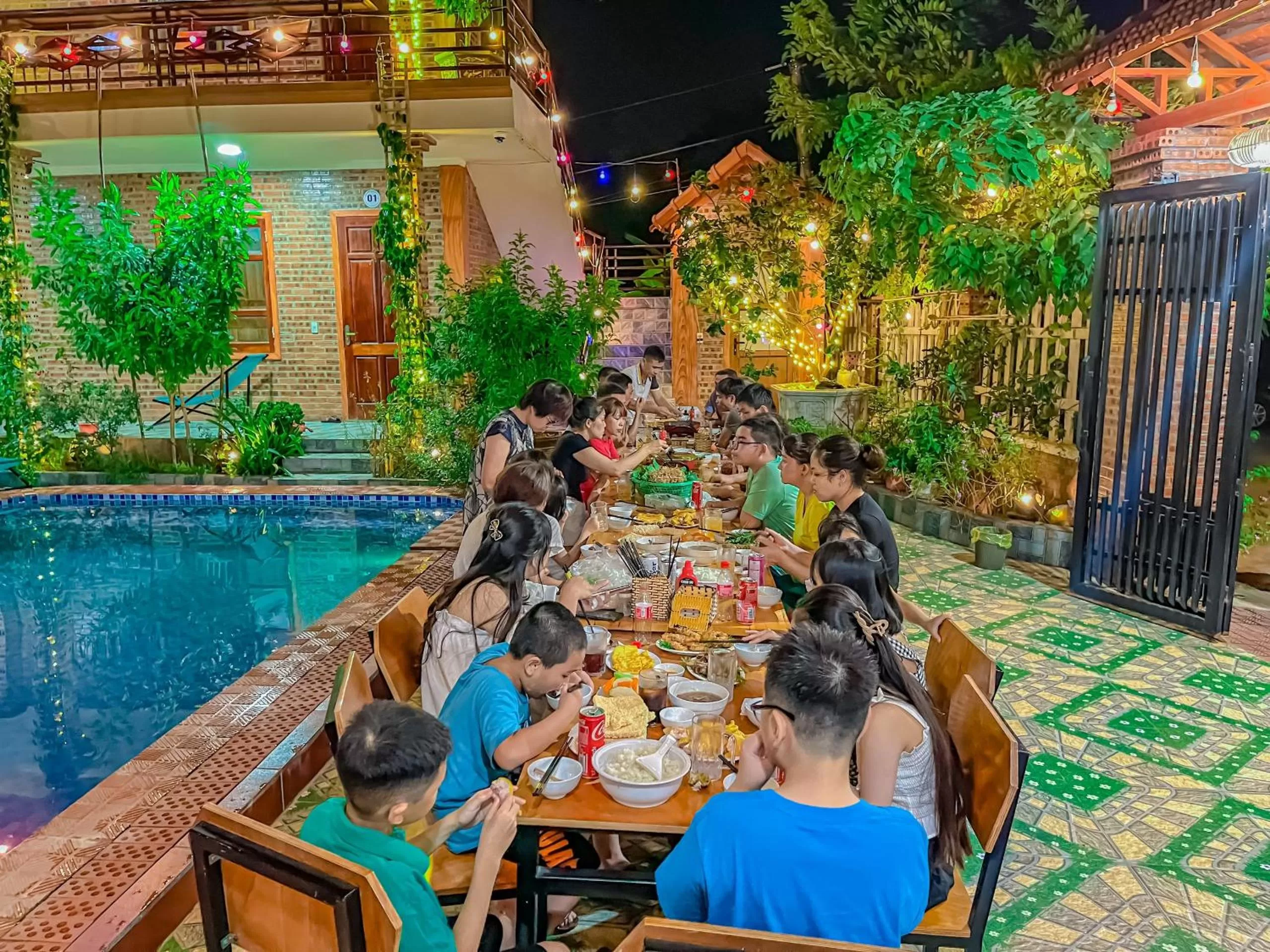 Swimming Pool in Cosiana Homestay